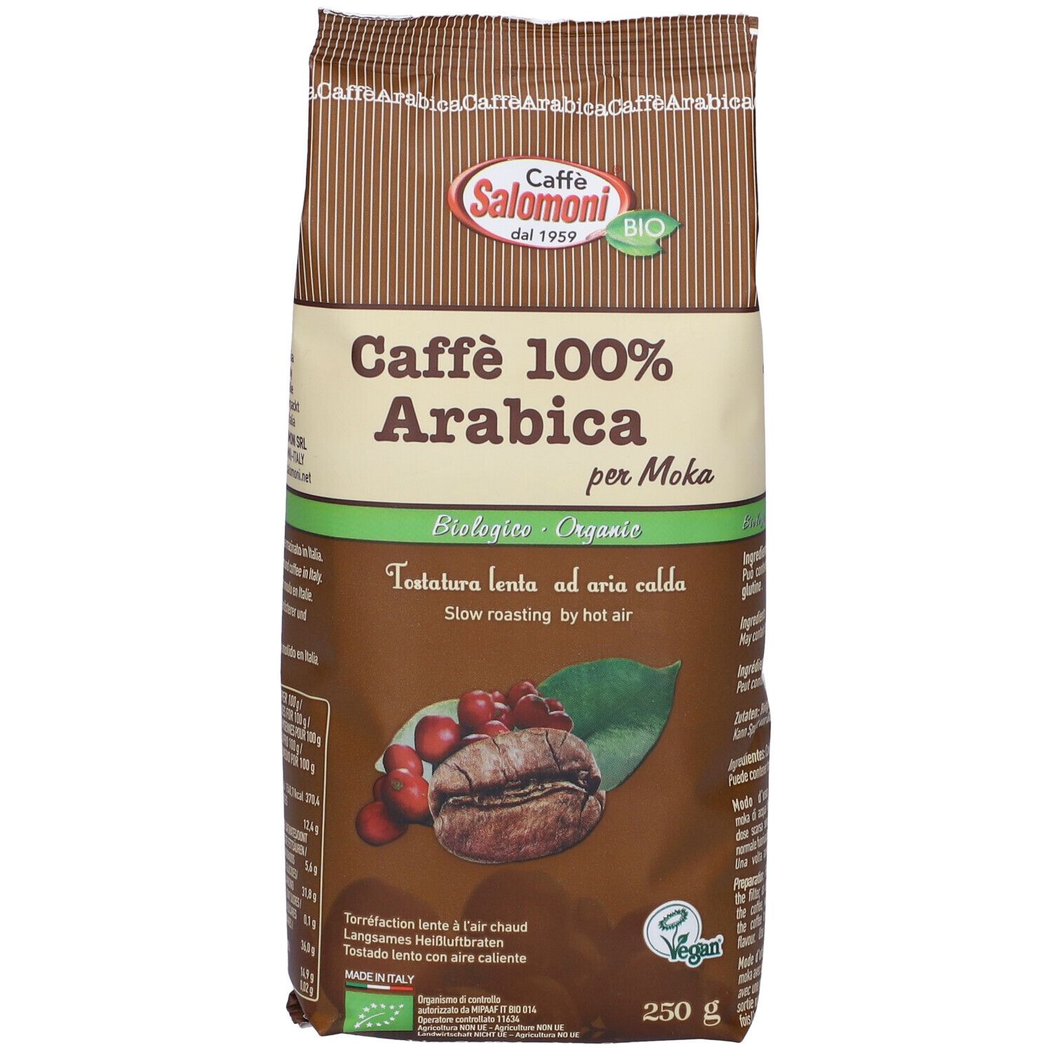 Caffe' 100% Arabica Bio Moka