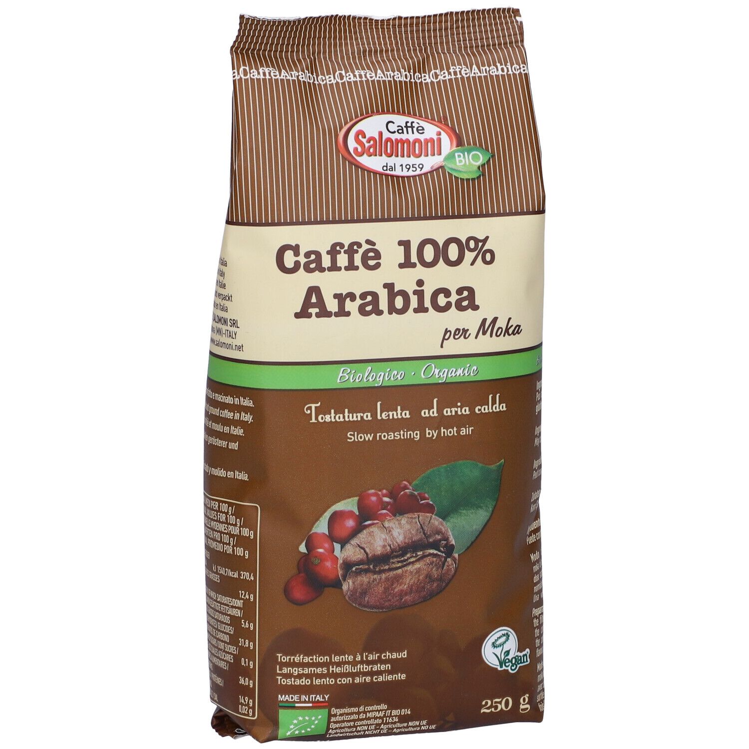 Caffe' 100% Arabica Bio Moka