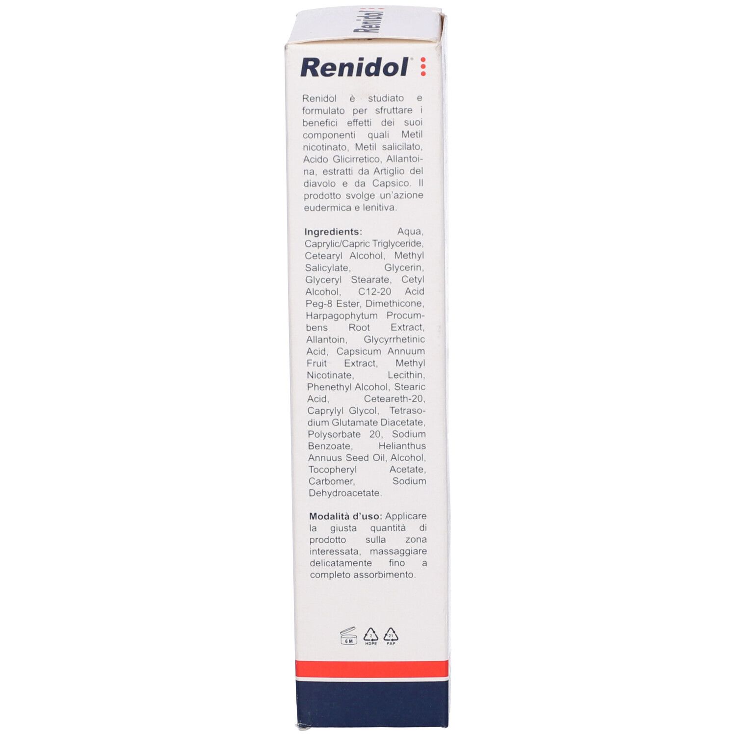 Renidol Crema 100Ml