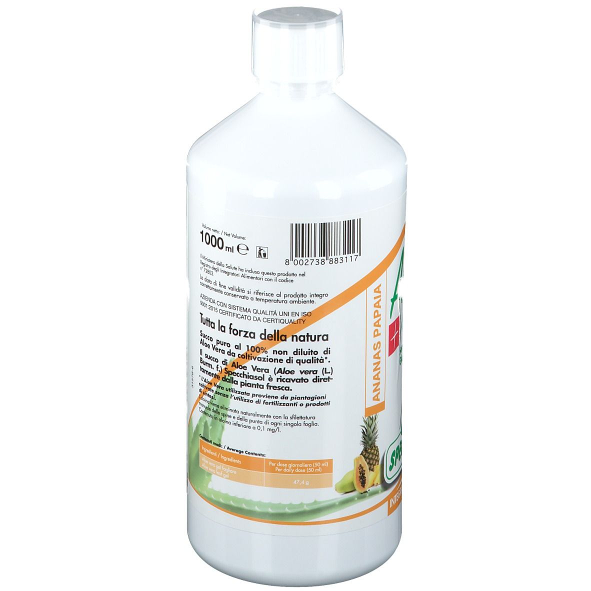 SPECCHIASOL Aloe Vera + Ananas Papaya