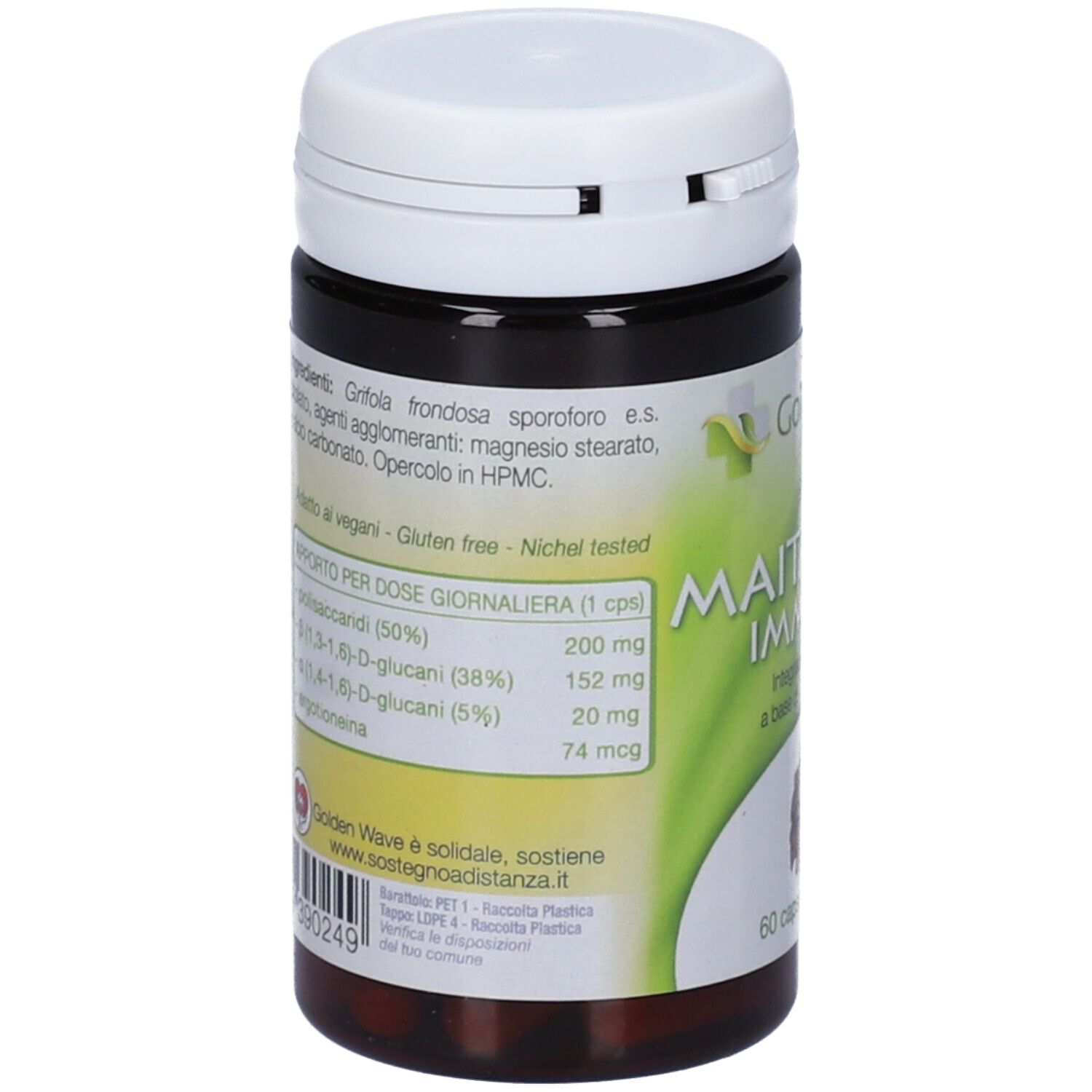 Golden Wave Maitake 50 IMMUNO Integratore Alimentare