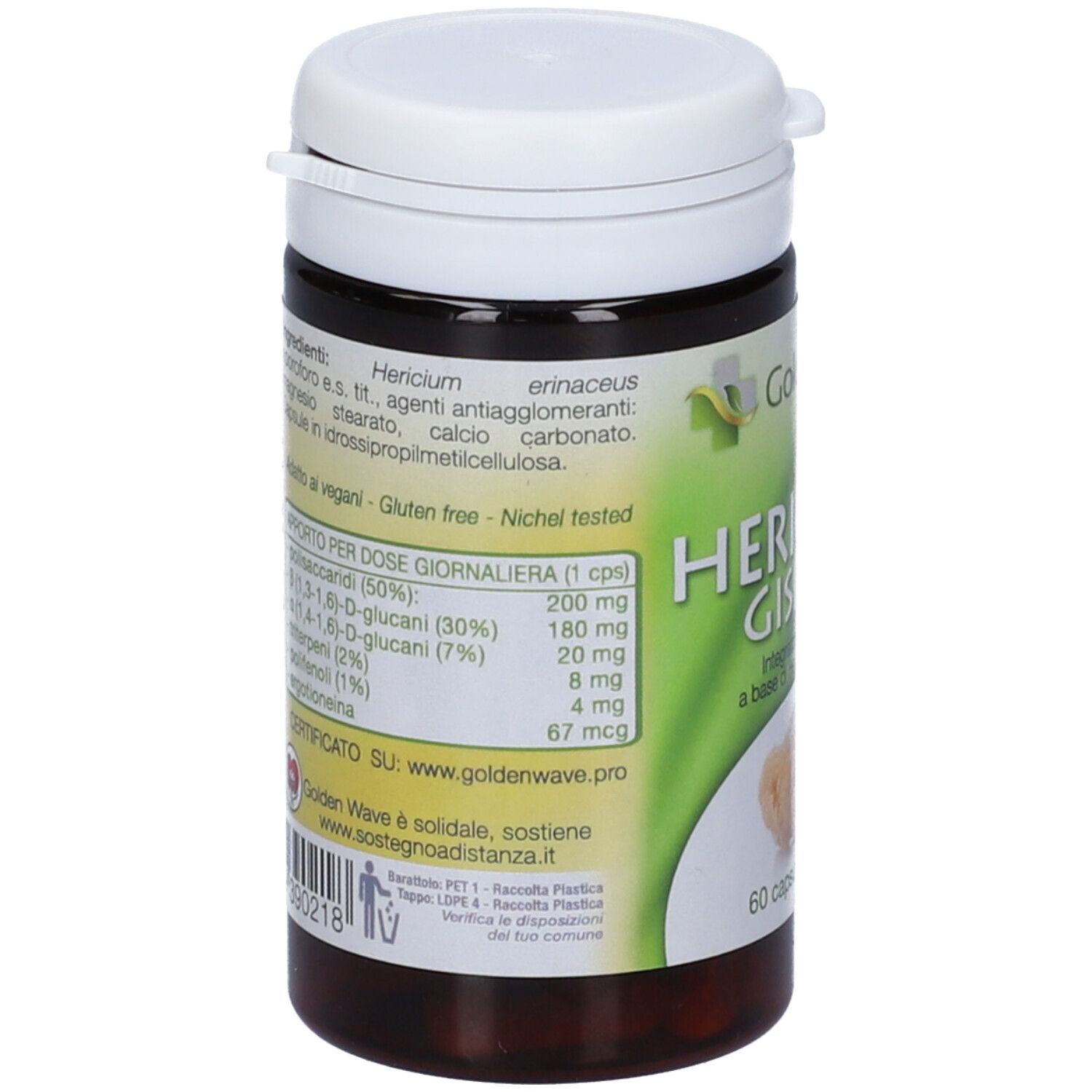 Hericium Gisinec 60 Capsule