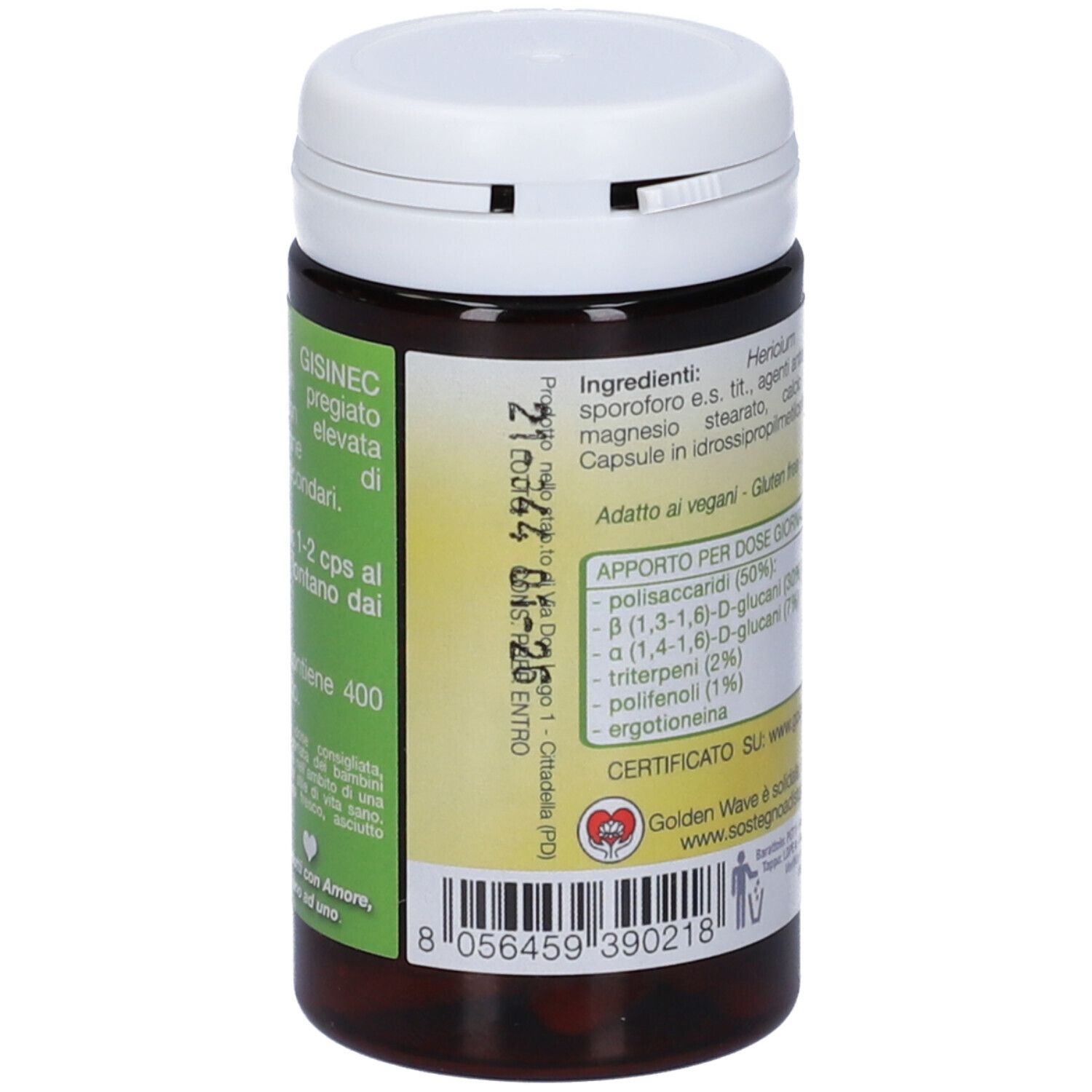 Hericium Gisinec 60 Capsule