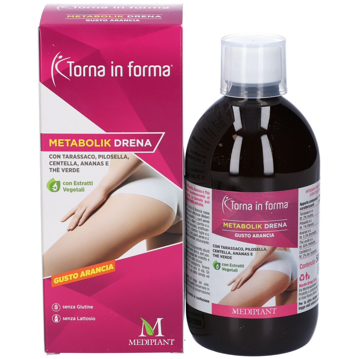 Metabolik Drena Arancia 500 Ml