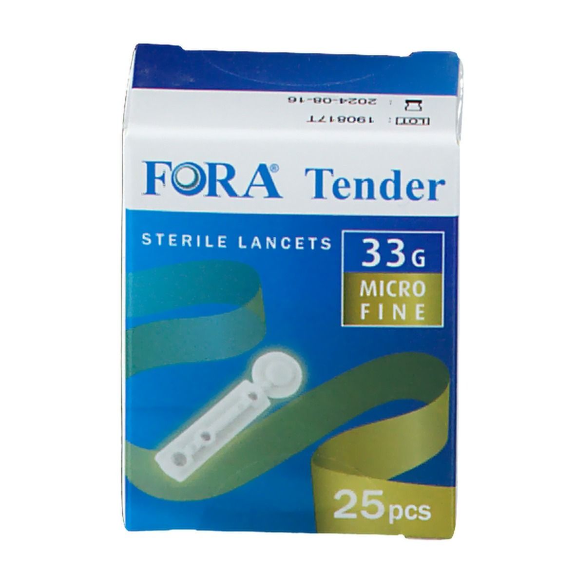 FORA® Tender Lancette Sterili 33g Microfine