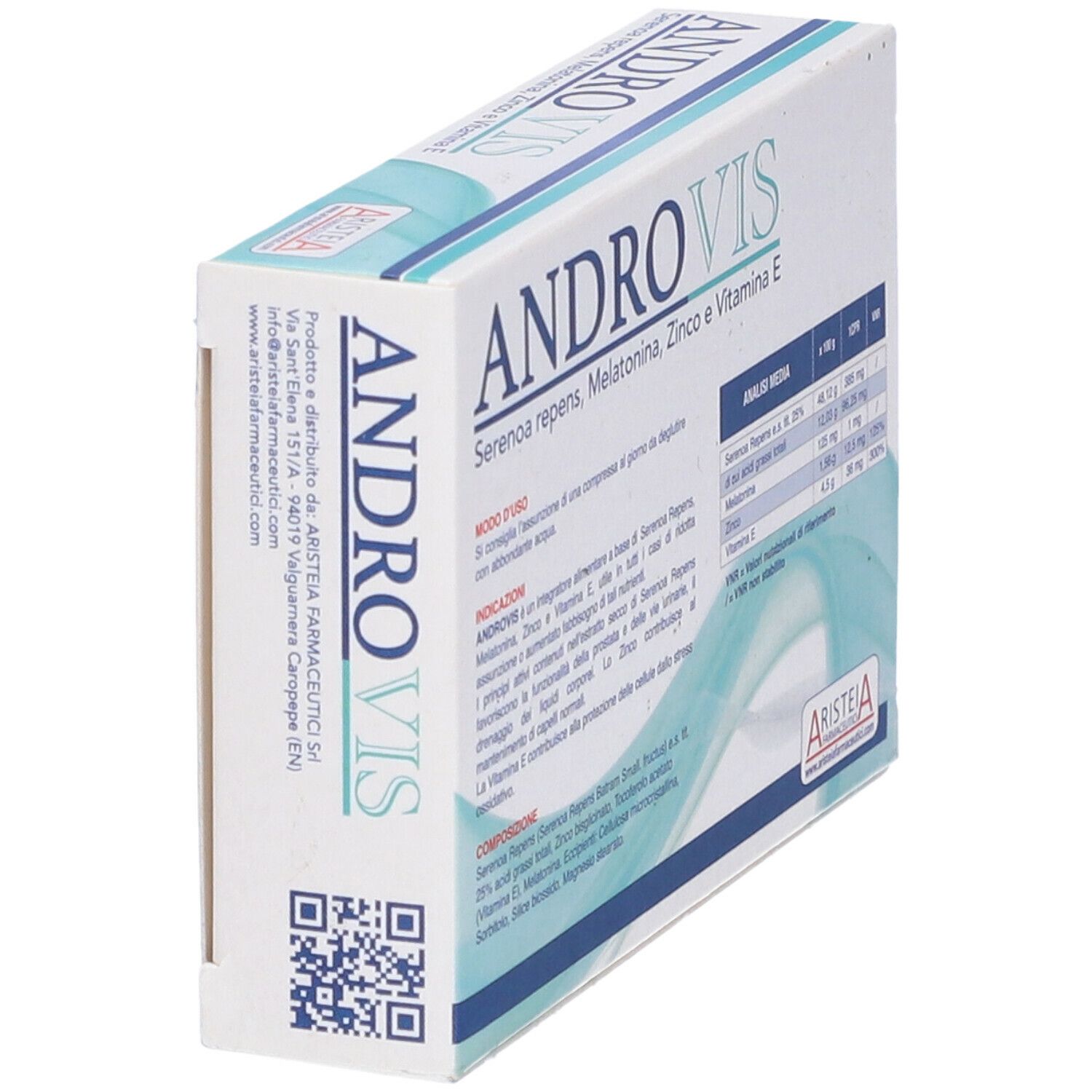 Aristeia Farmaceutici Androvis Compresse