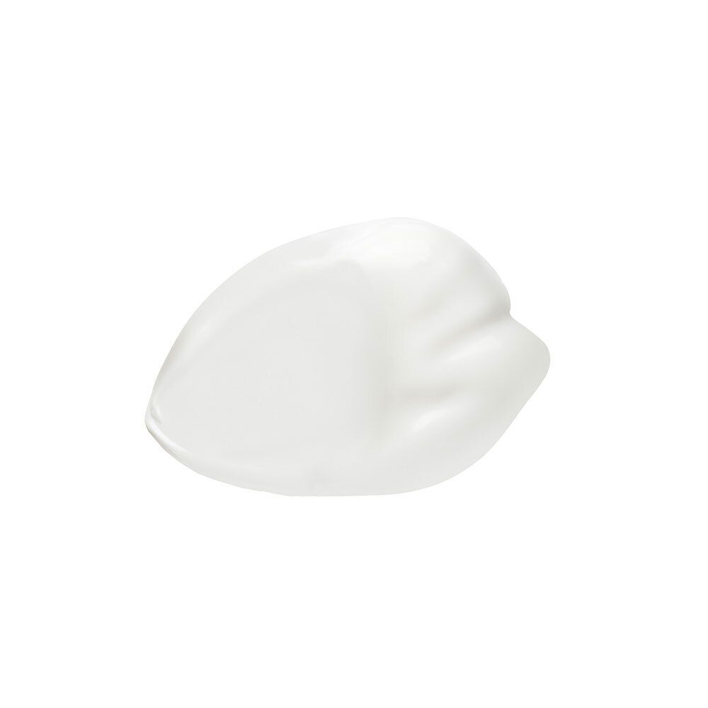 Mucchio di crema bianca, liscia.