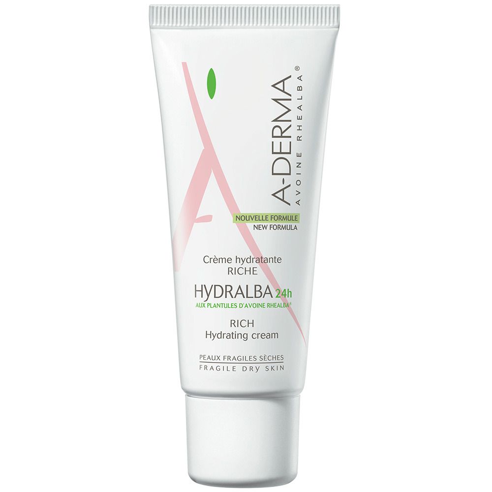 A-DERMA Hydralba Crema Idratante Ricca 24H