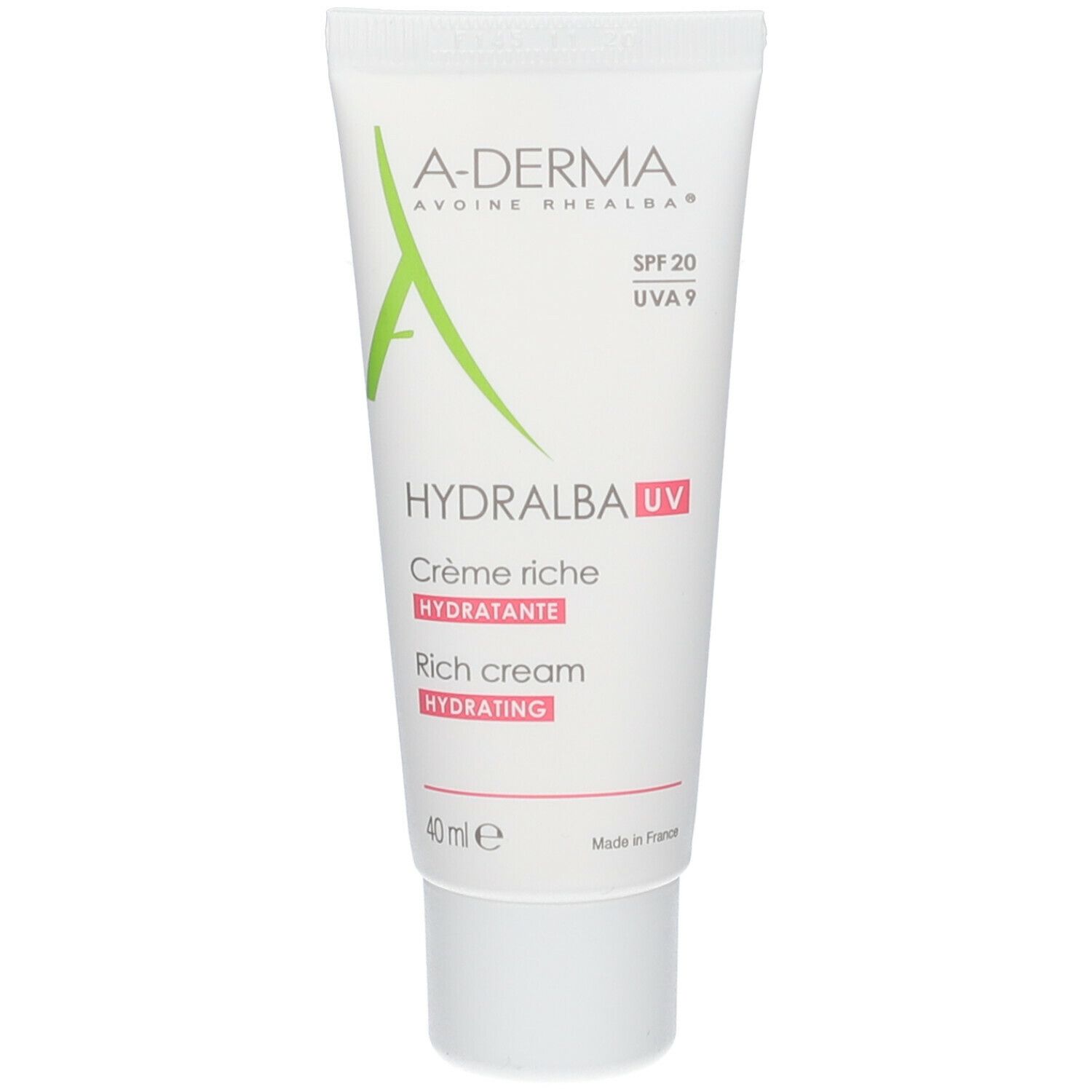 A-DERMA Hydralba Crema Idratante UV Ricca