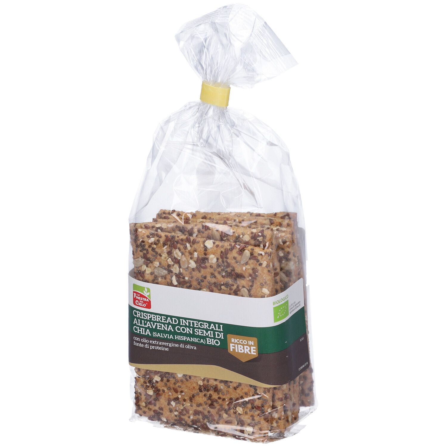 Crispbread Integrali All'Avena E Semi Di Chia (Salvia Hispanica)  Bio