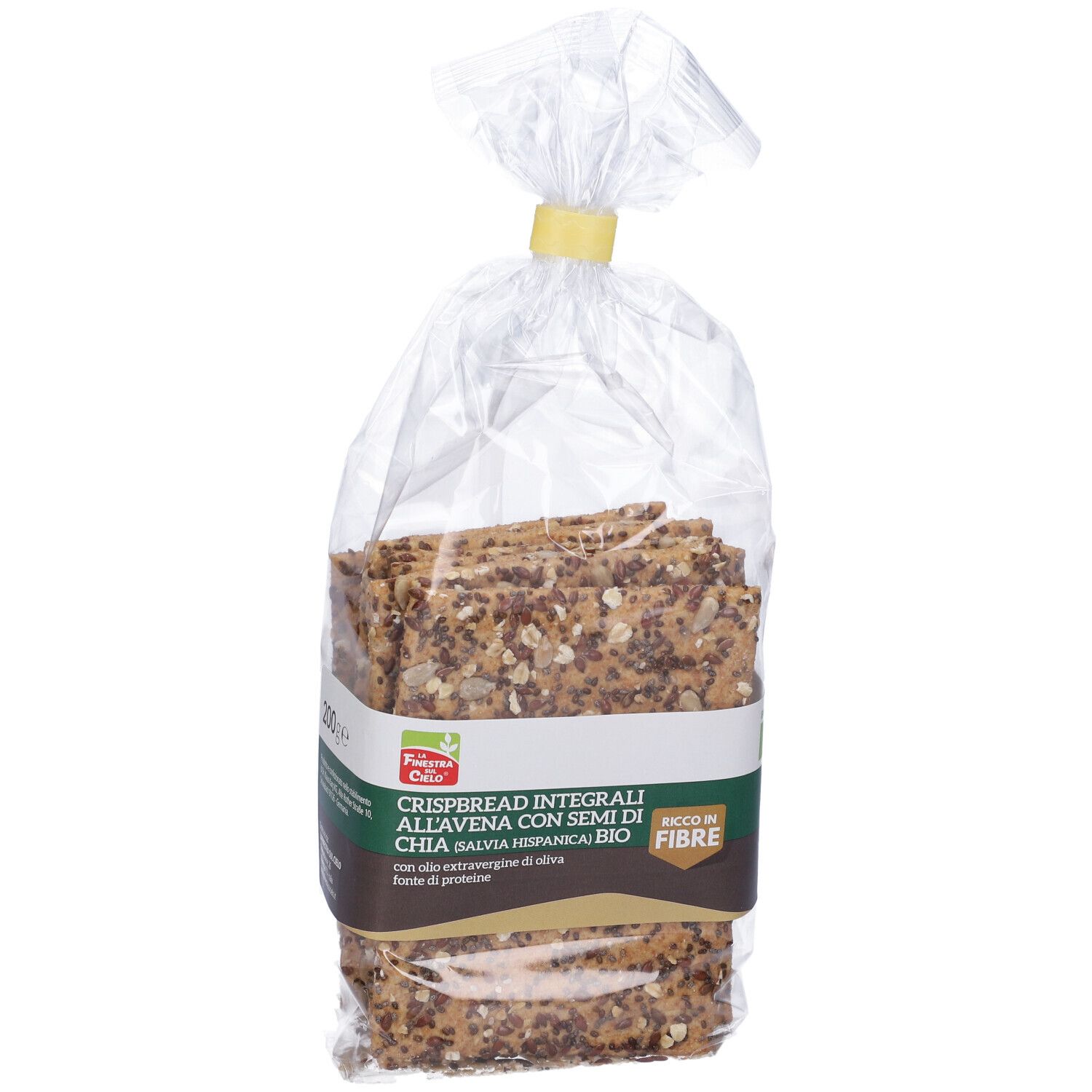 Crispbread Integrali All'Avena E Semi Di Chia (Salvia Hispanica)  Bio