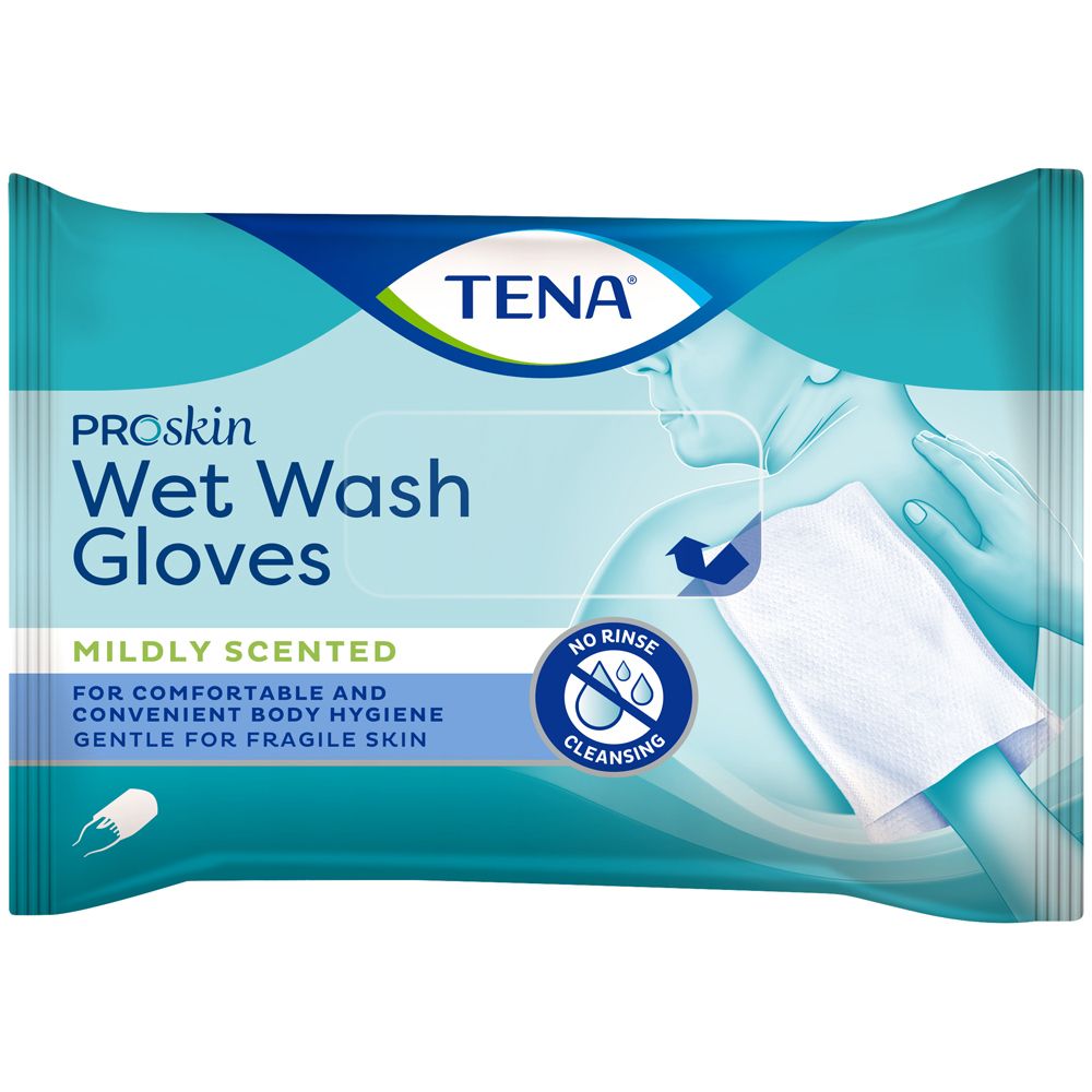 Tena® Wet Wash Glove