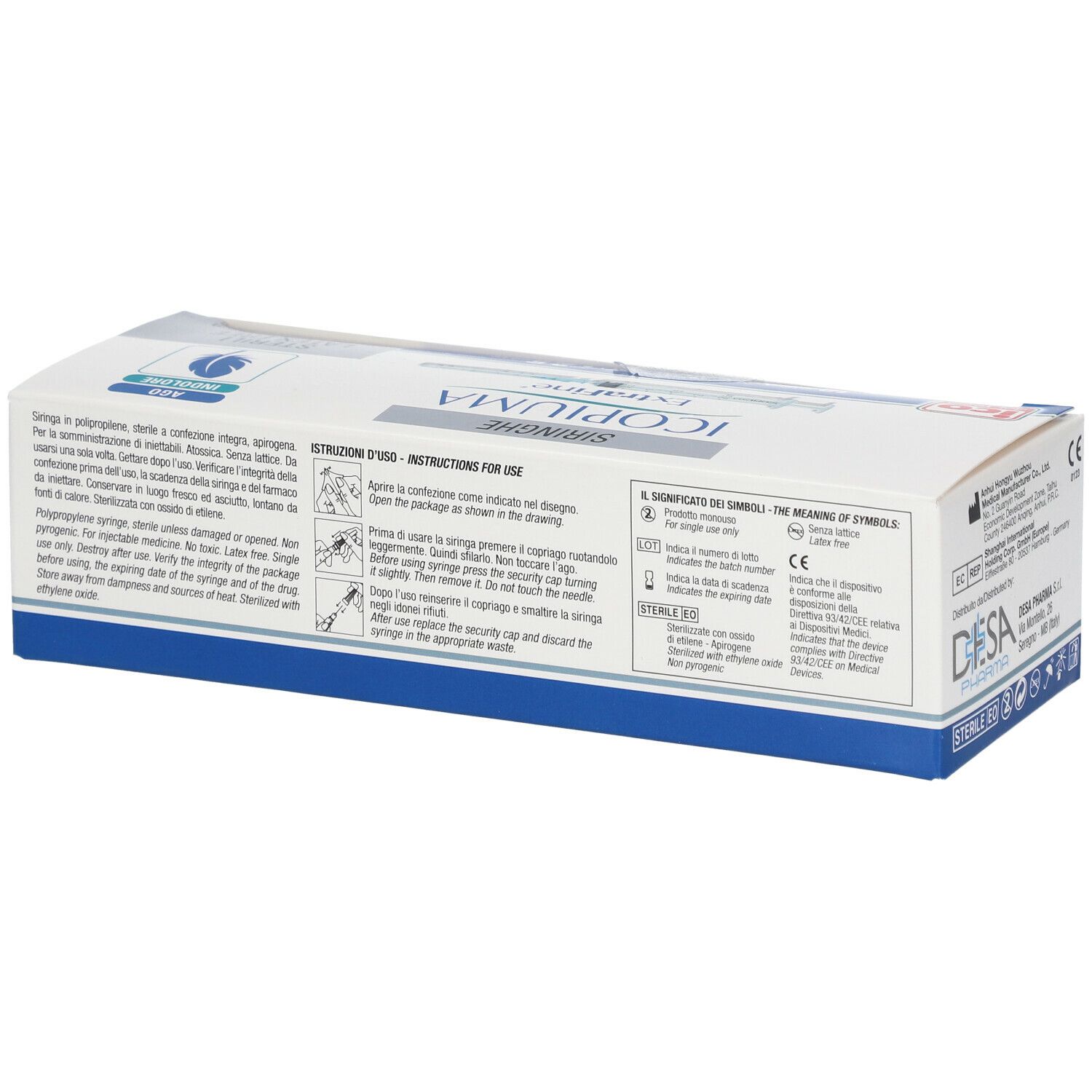 Extrafine® Ago Indolore 2,5 ml 23G