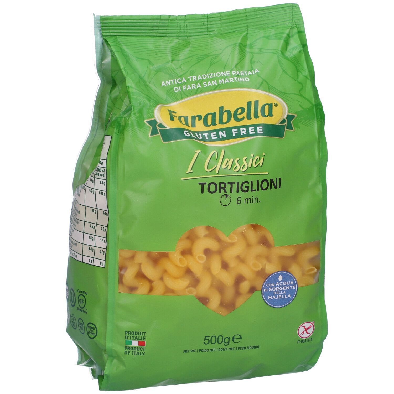 Tortiglioni Senza glutine