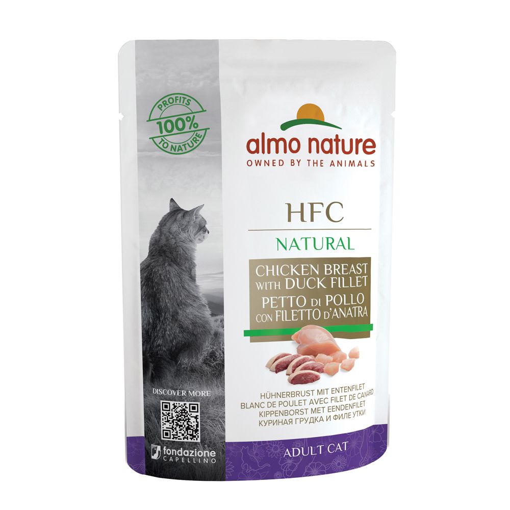 Classic Gatto Petto Di Pollo E Filetto D' Anatra Raw Pack