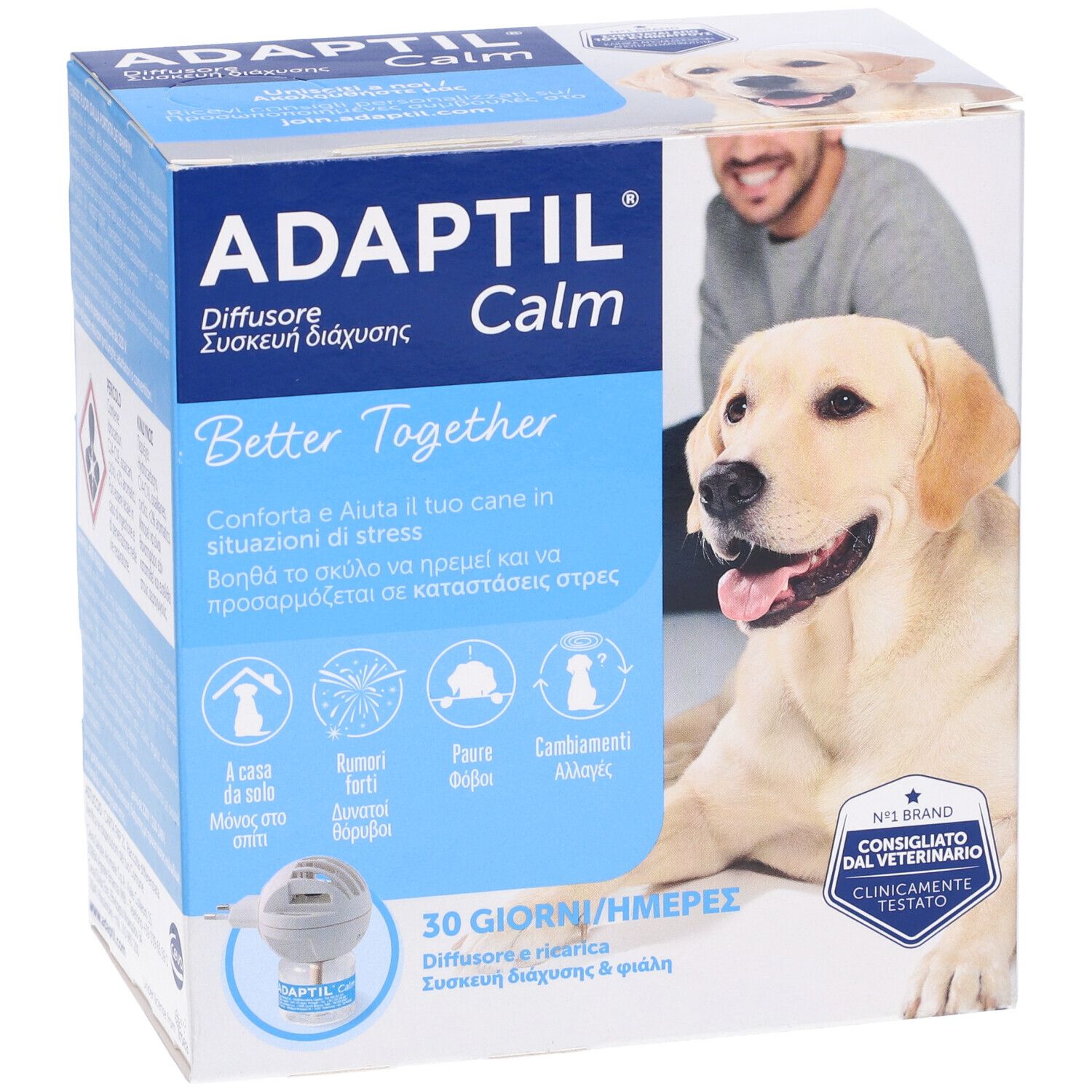 Adaptil Calm Diffusore + Ricarica 48 Ml