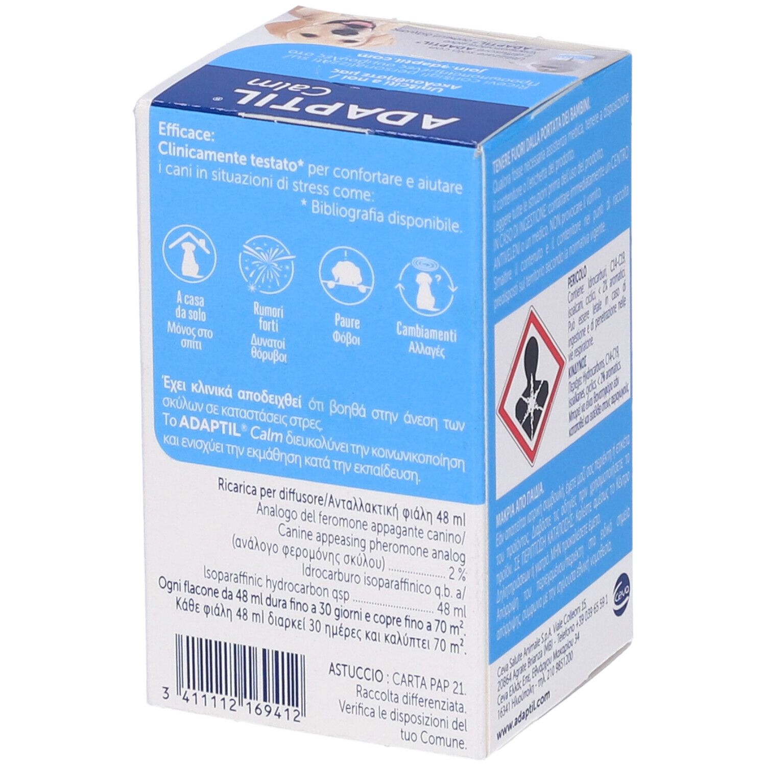 Adaptil Calm Ricarica Flacone 48 Ml