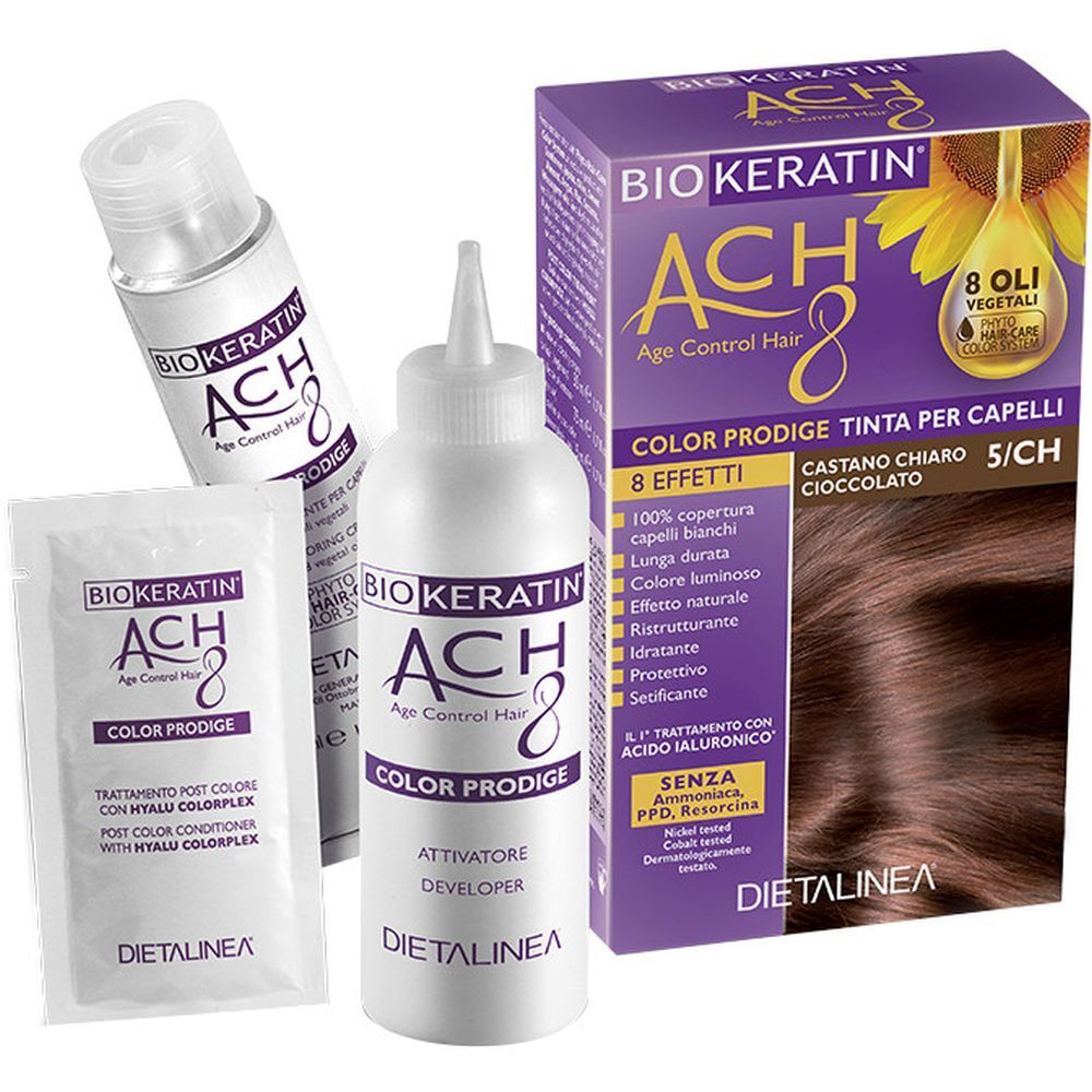 Biokeratin Ach8 Color Prodige 6/N Biondo Scuro