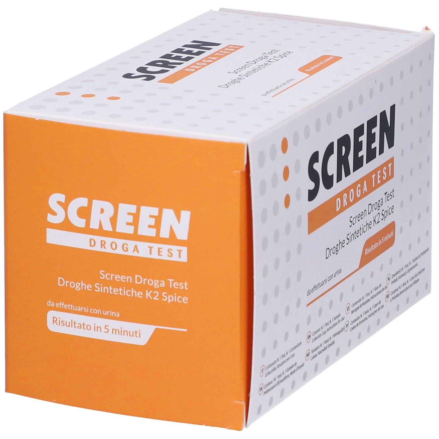 Screen Droga Test K2 Spice/Urina Test Antidroga Con Contenitore Urina