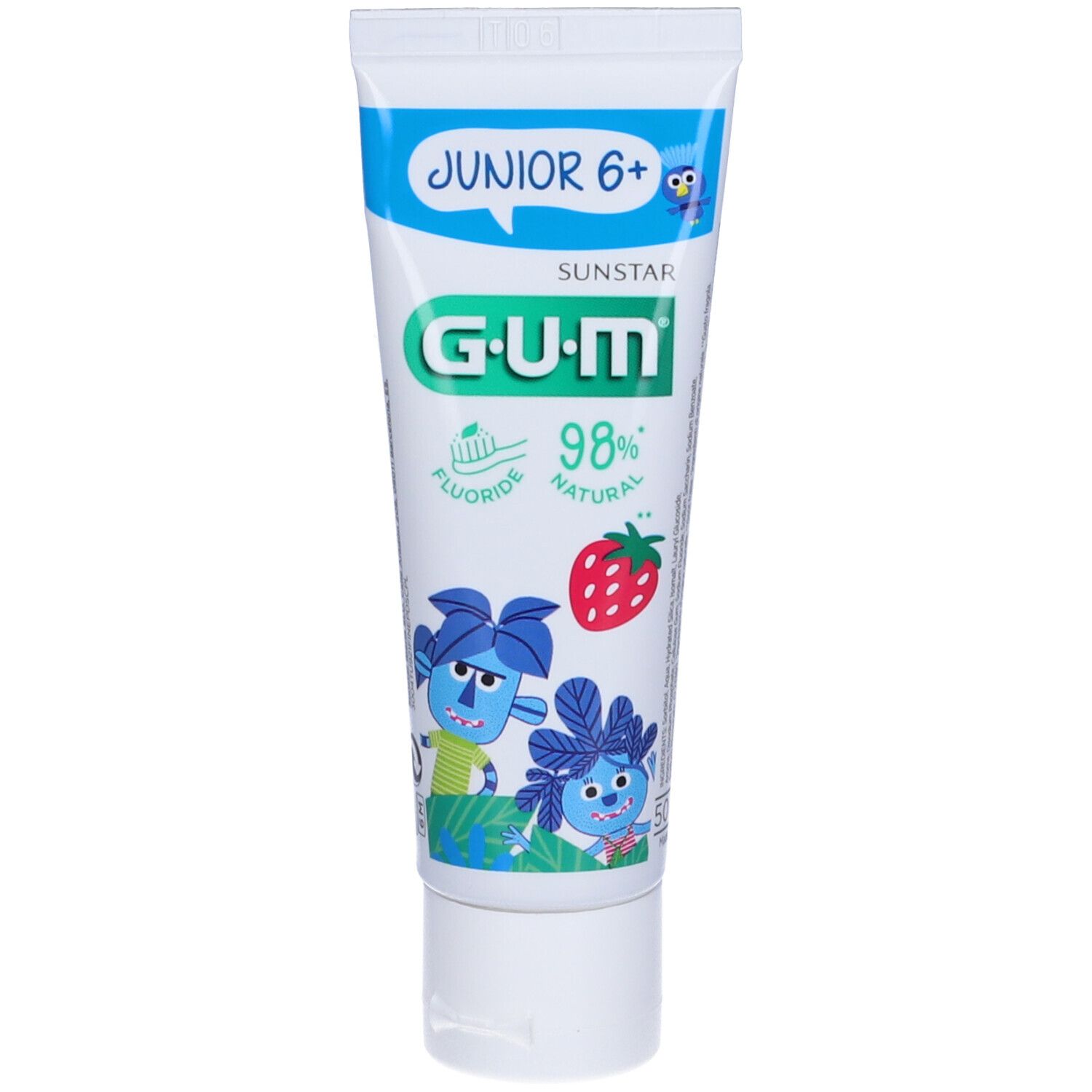 Gum® Dentifricio Junior 6+ anni Gusto Fragola