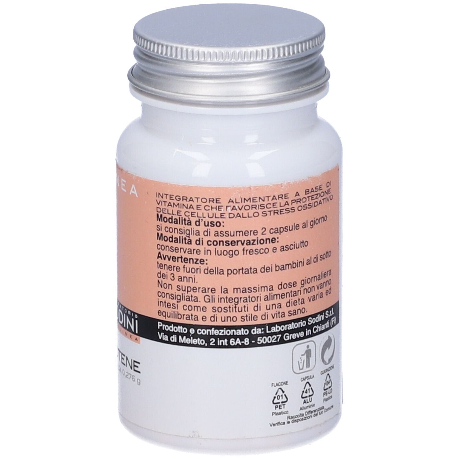Betacarotene Sodini 70 Capsule 0,276 Grammi