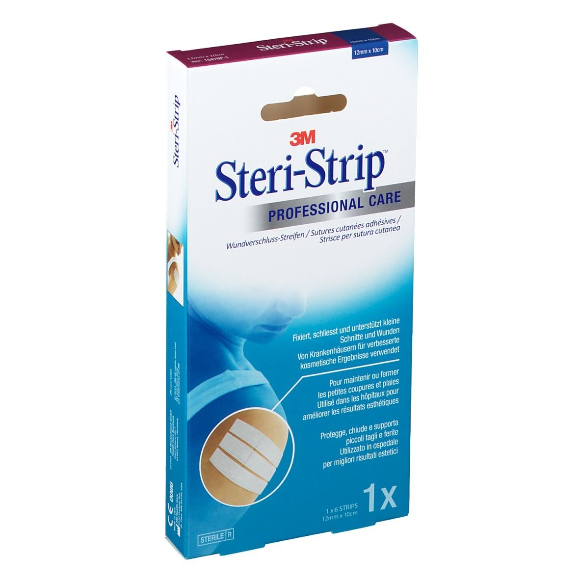 Steri-Strip™ Professional Care 12 mm x 10 cm