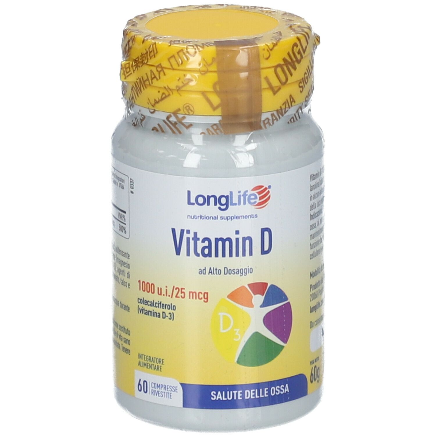 LongLife® Vitamin D Alto dosaggio