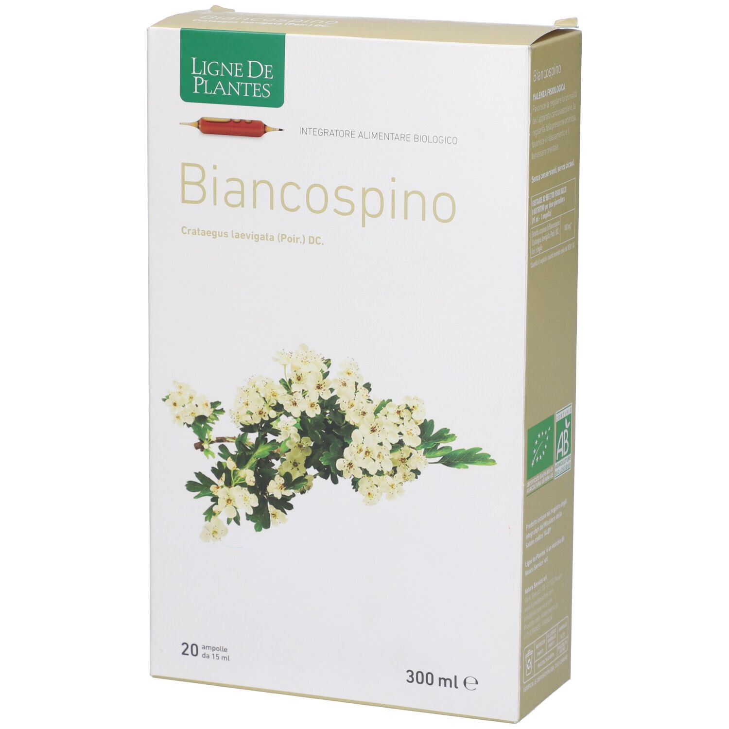 Biancospino Bio 20 Ampolle Bevibili Da 15 Ml