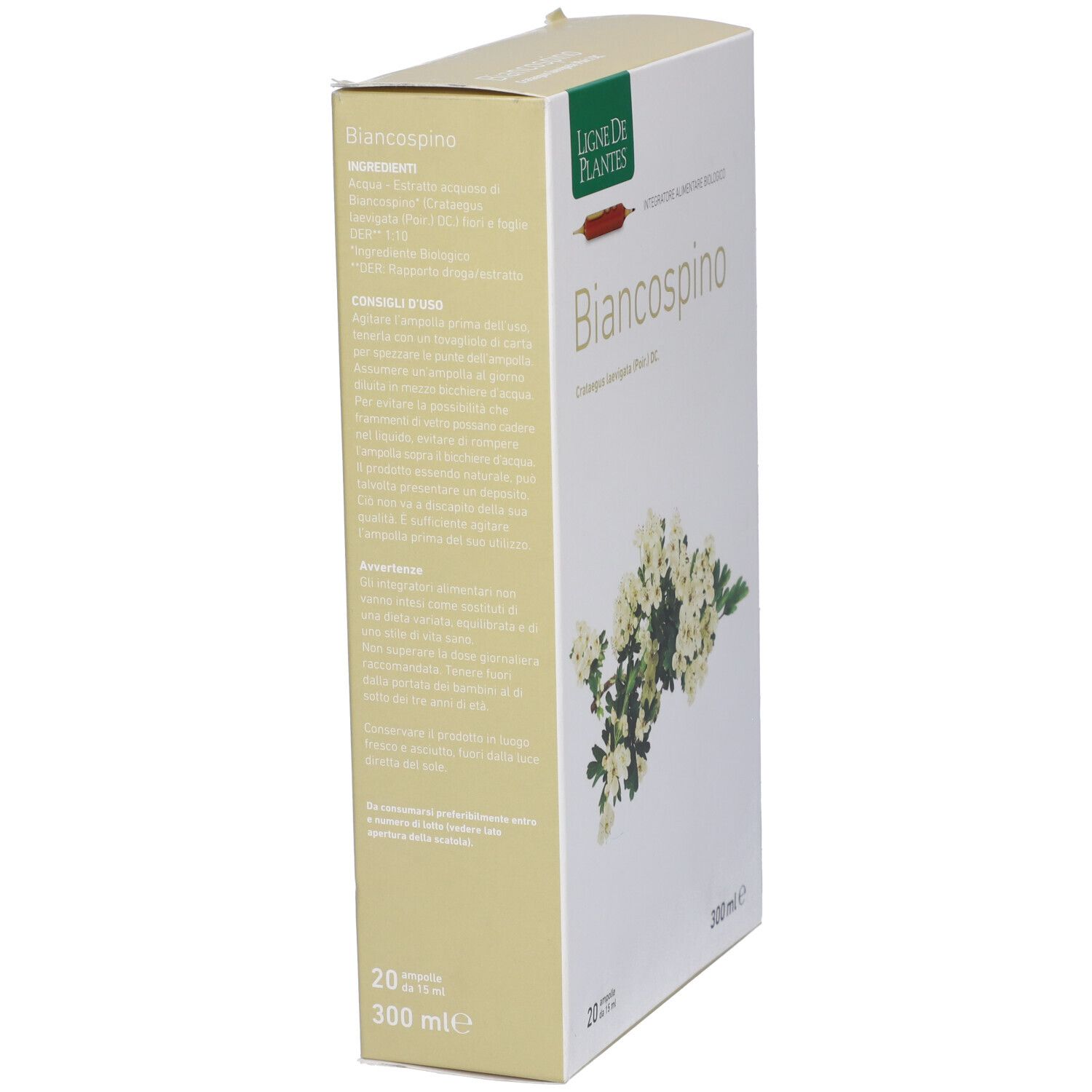 Biancospino Bio 20 Ampolle Bevibili Da 15 Ml