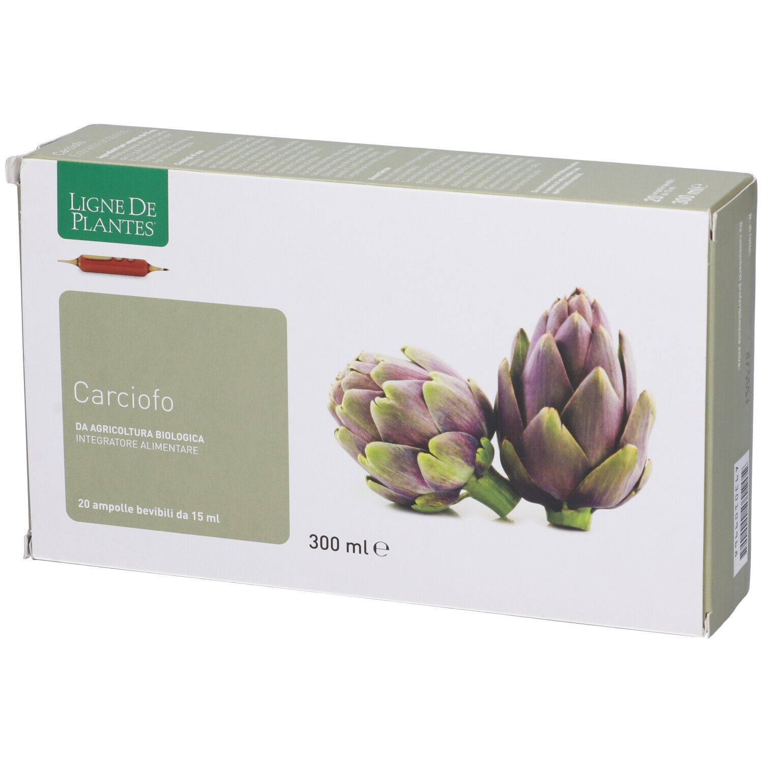 Carciofo Biologico 20 Ampolle Bevibili Da 15 Ml