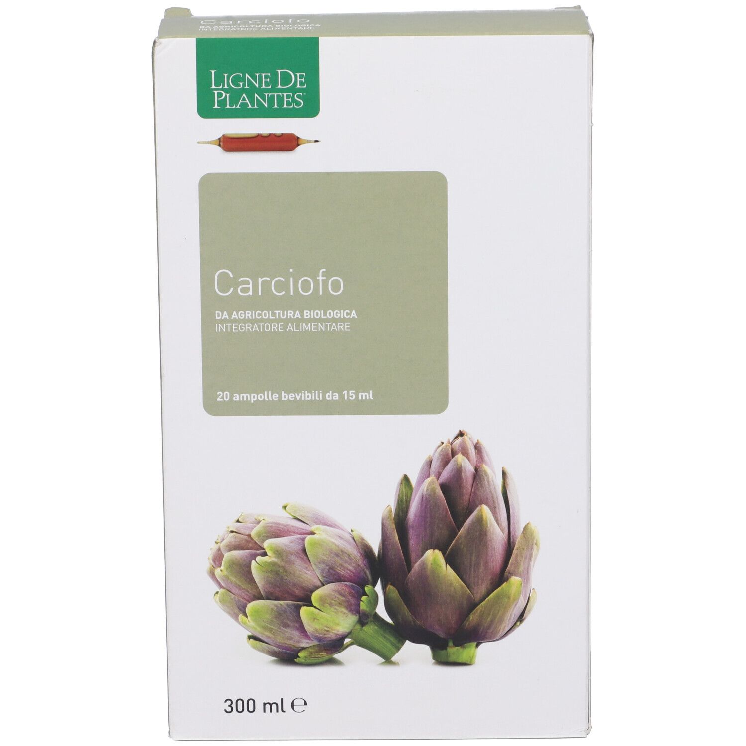Carciofo Biologico 20 Ampolle Bevibili Da 15 Ml