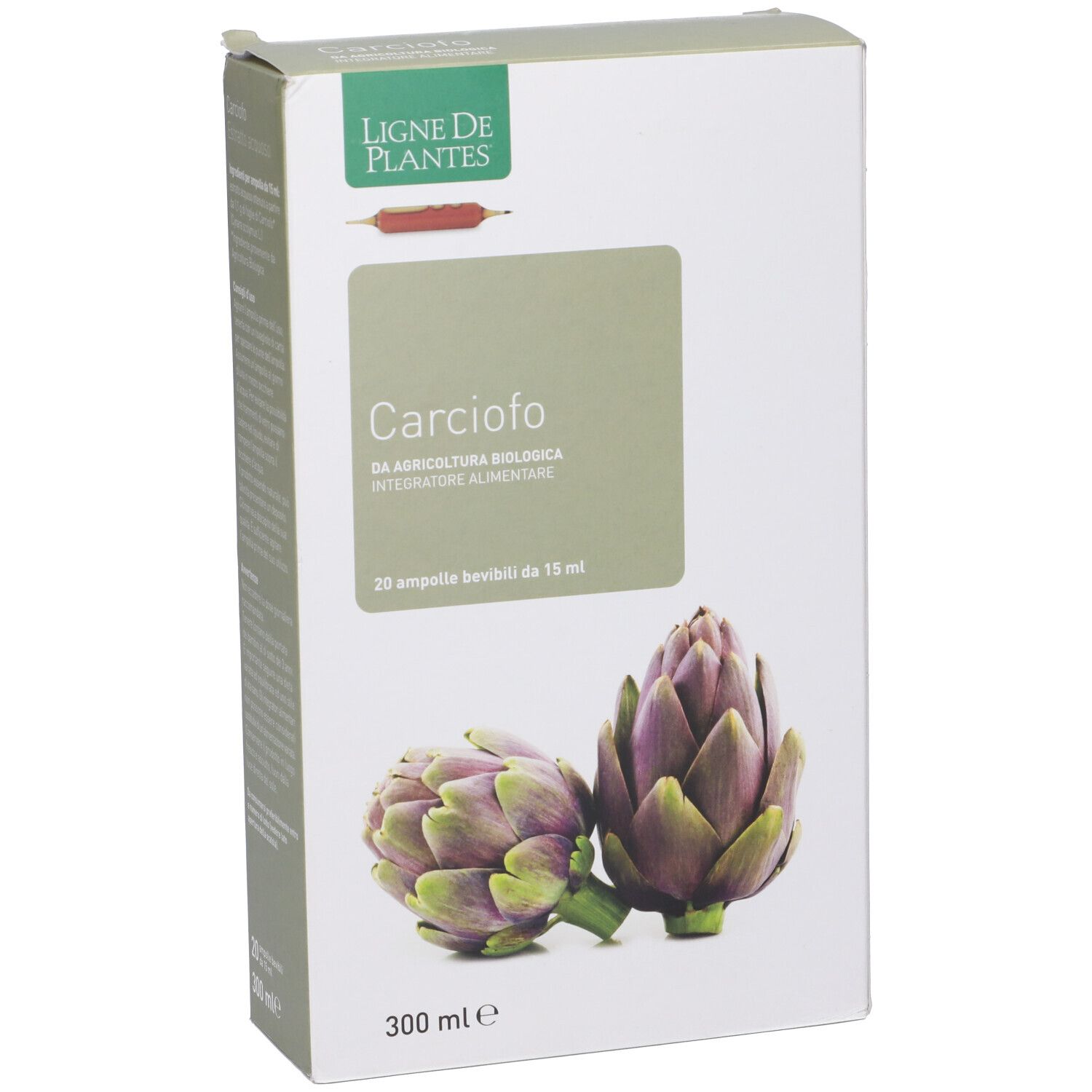 Carciofo Biologico 20 Ampolle Bevibili Da 15 Ml