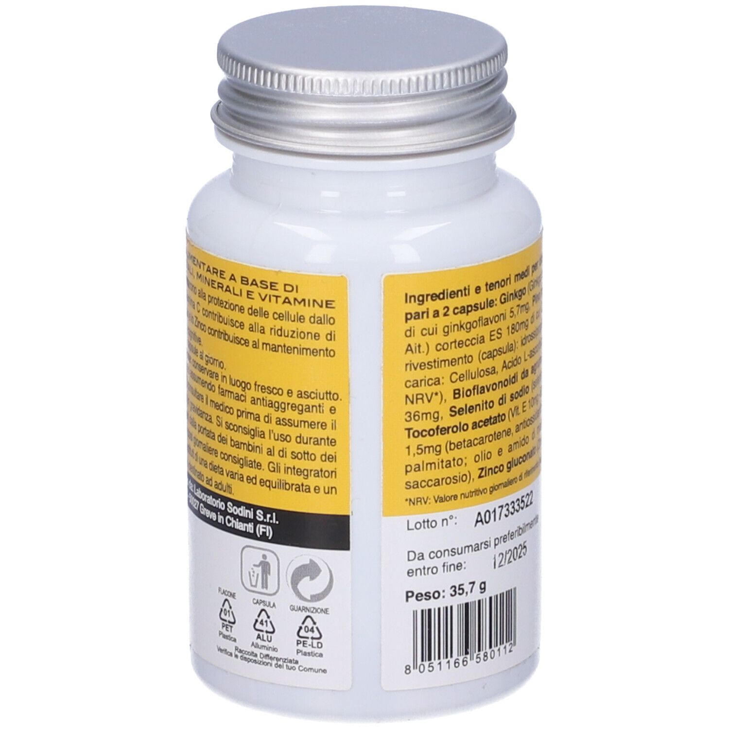 Ginkgo Selenio Complex Sd 70 Capsule