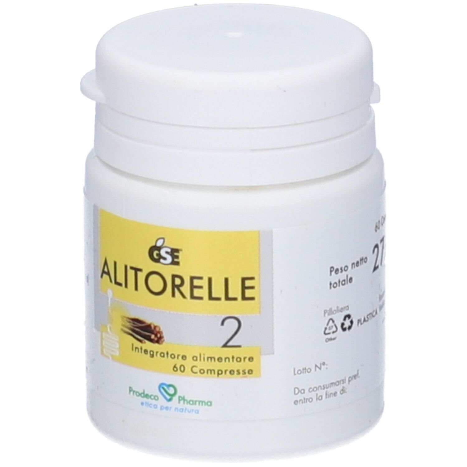 Gse Alitorelle 2 Integratore Alimentare Gusto Forte 60 Compresse 27G*