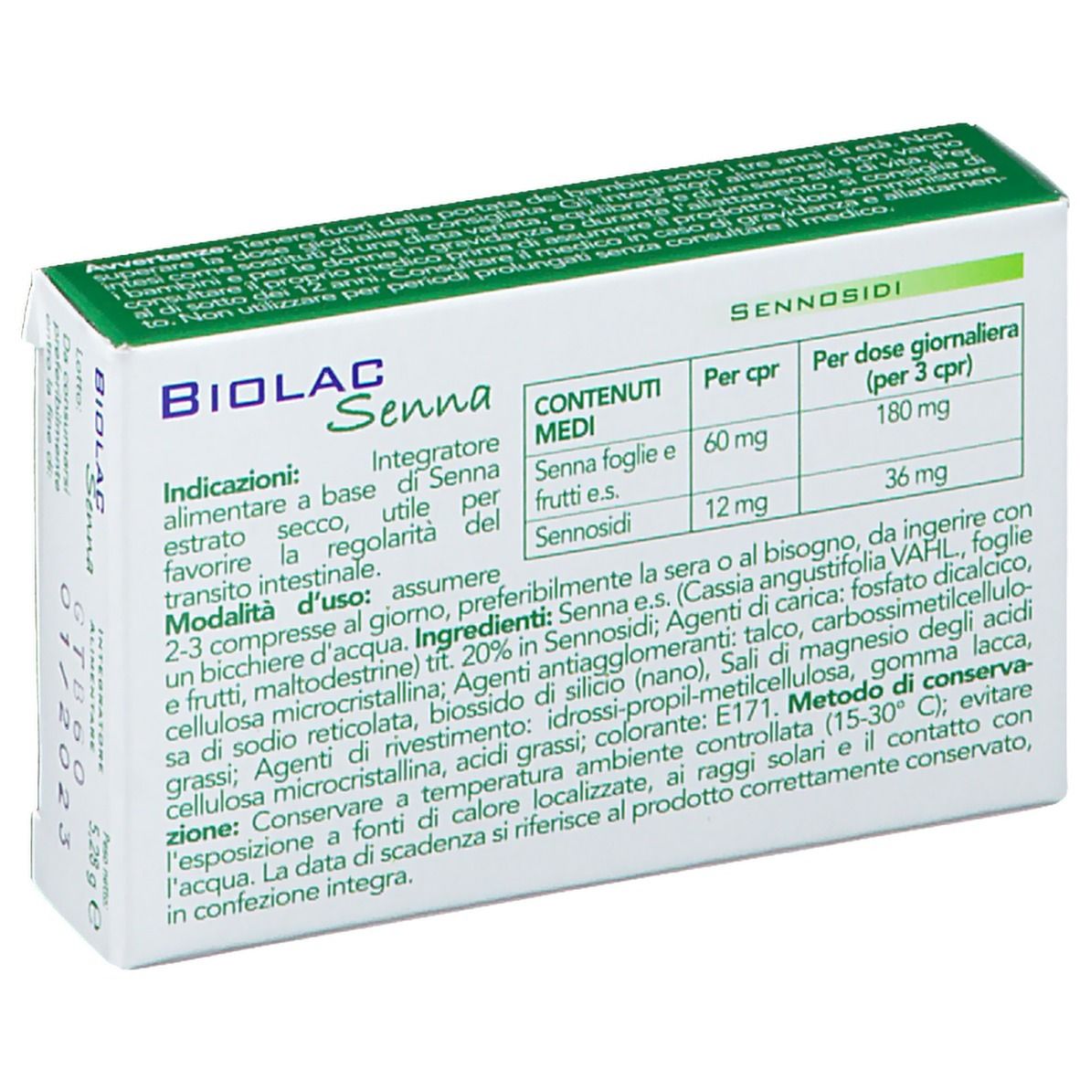 ANGELINI BIOLAC Senna