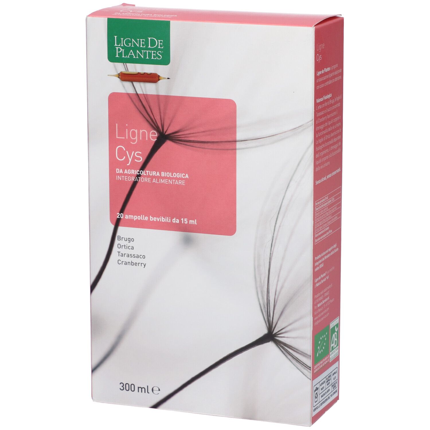 Ligne Cys Biologico 20 Ampolle Bevibili Da 15 Ml