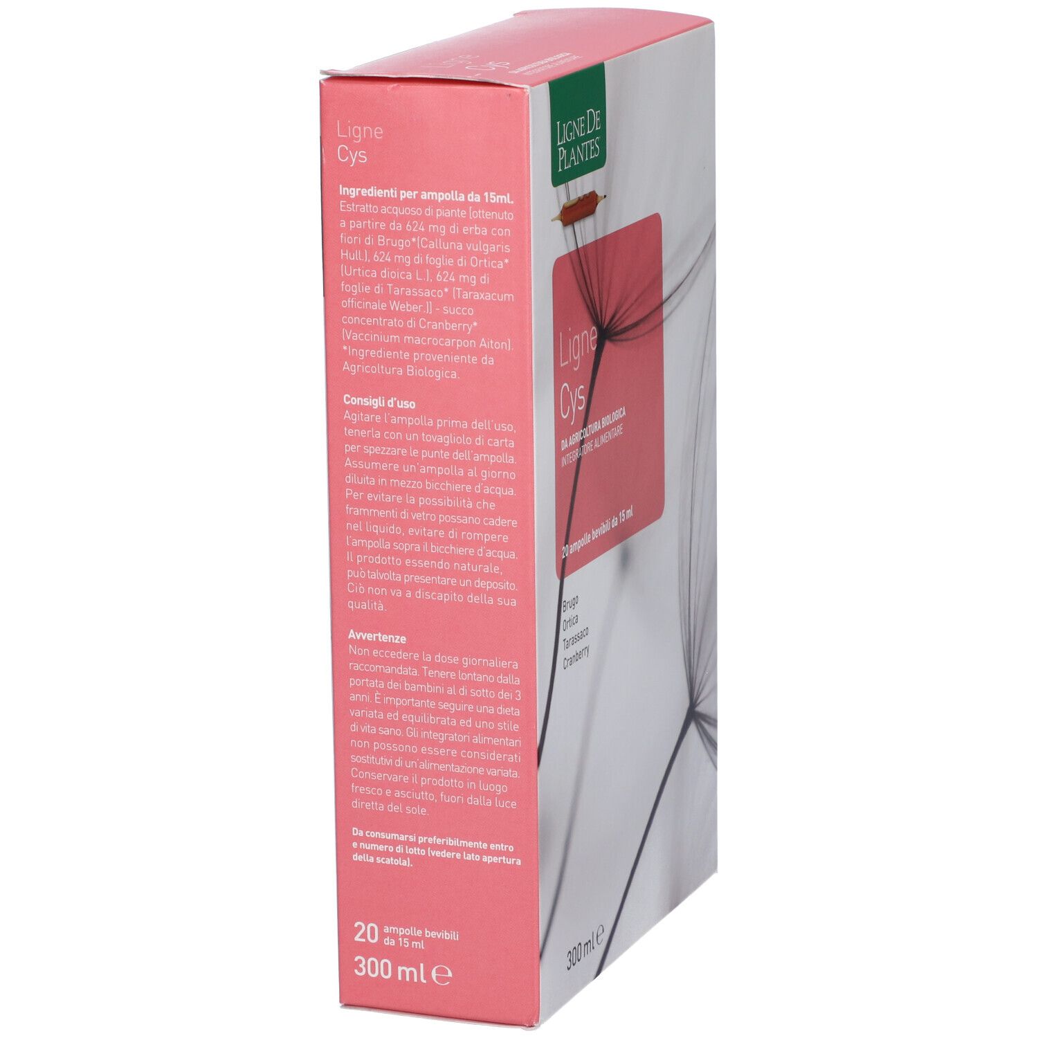 Ligne Cys Biologico 20 Ampolle Bevibili Da 15 Ml