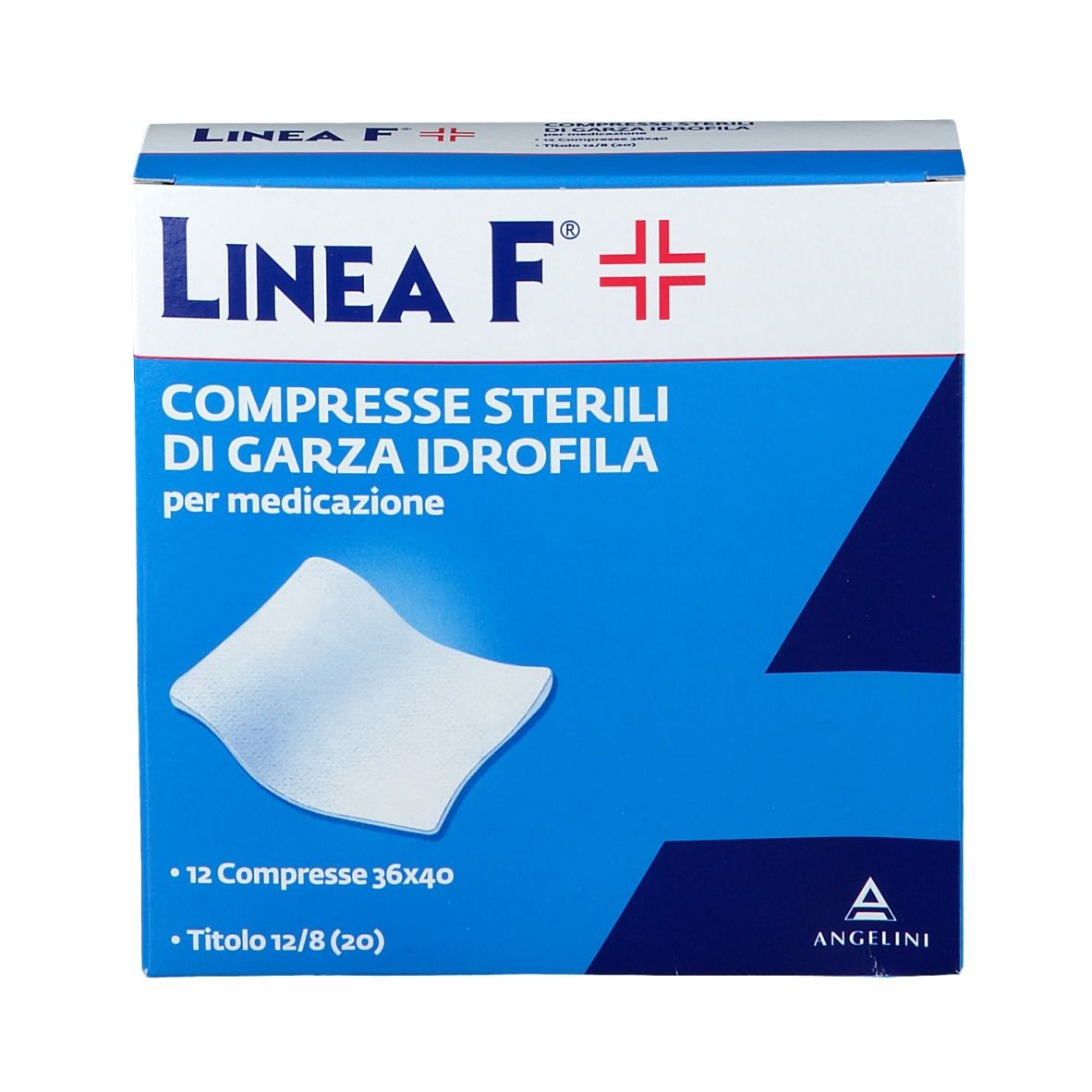 ANGELINI Linea F® Compresse Sterili di Garza Idrofila 36x40 cm