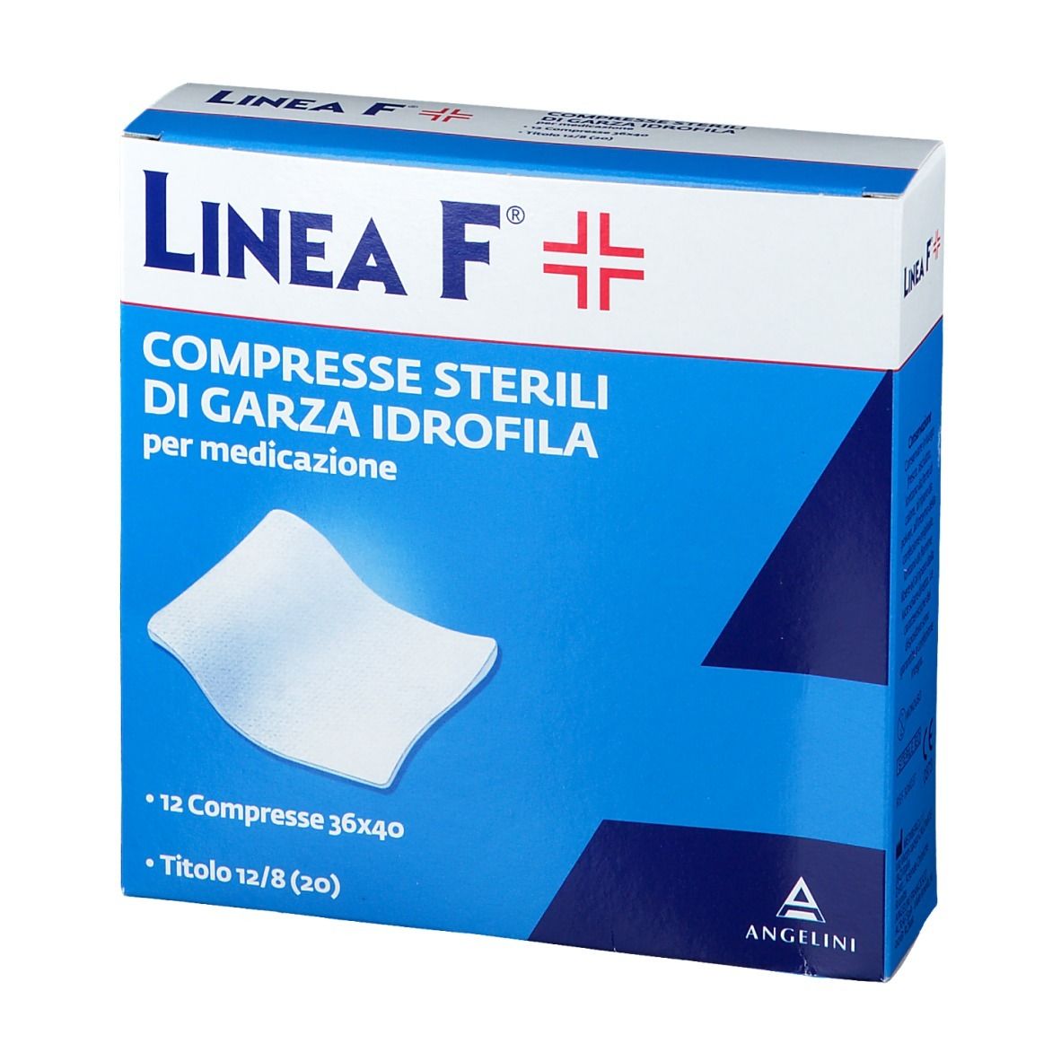 ANGELINI Linea F® Compresse Sterili di Garza Idrofila 36x40 cm