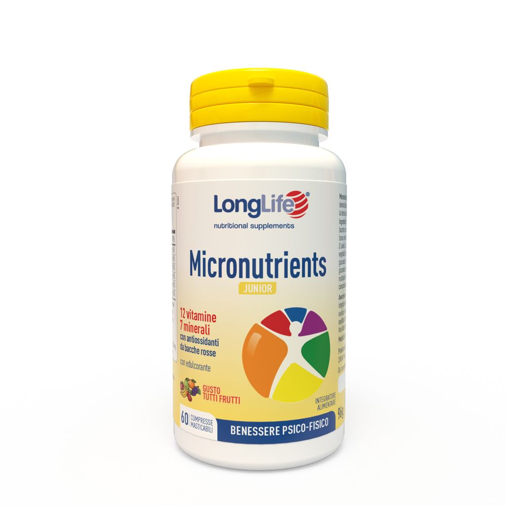 Longlife Micronutrients Junior 60 Tavolette