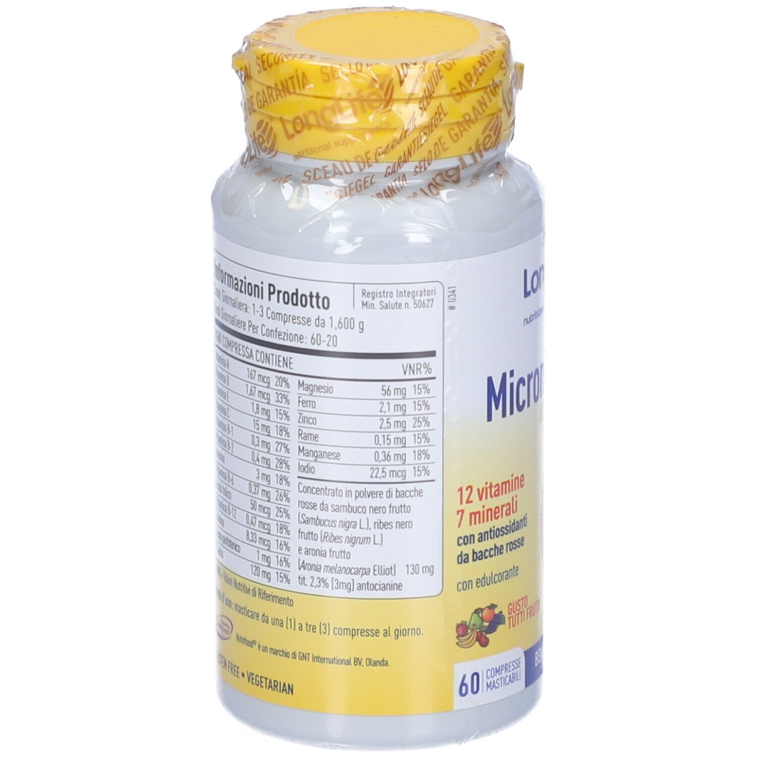 Longlife Micronutrients Junior 60 Tavolette