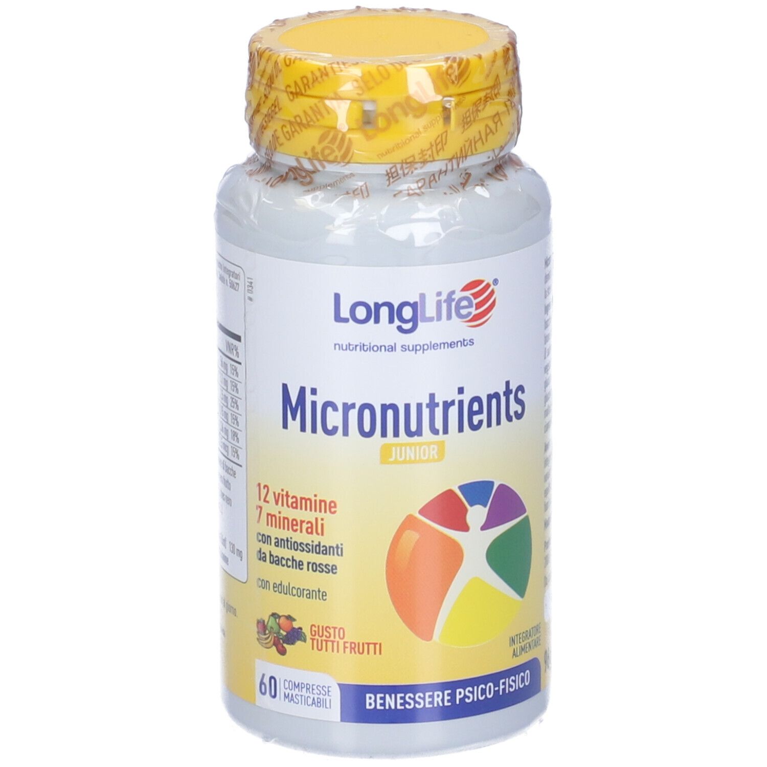 Longlife Micronutrients Junior 60 Tavolette