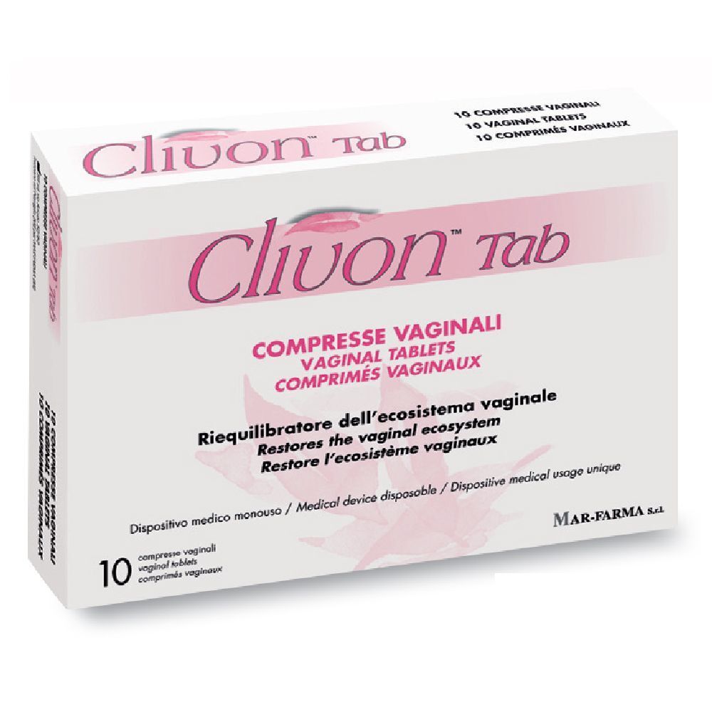 Clivon Cap 10 Capsule Vaginali