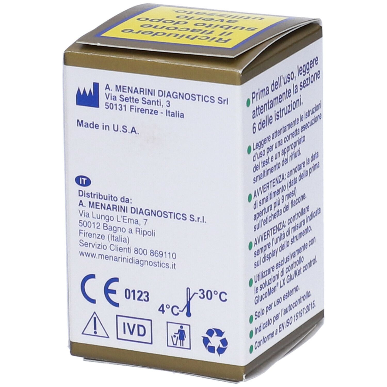 Glucomen® Lx Sensor 25 Strisce