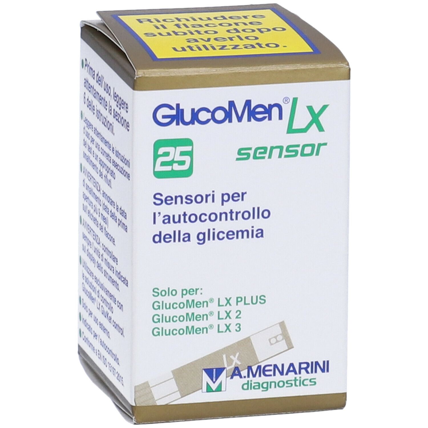 Glucomen® Lx Sensor 25 Strisce