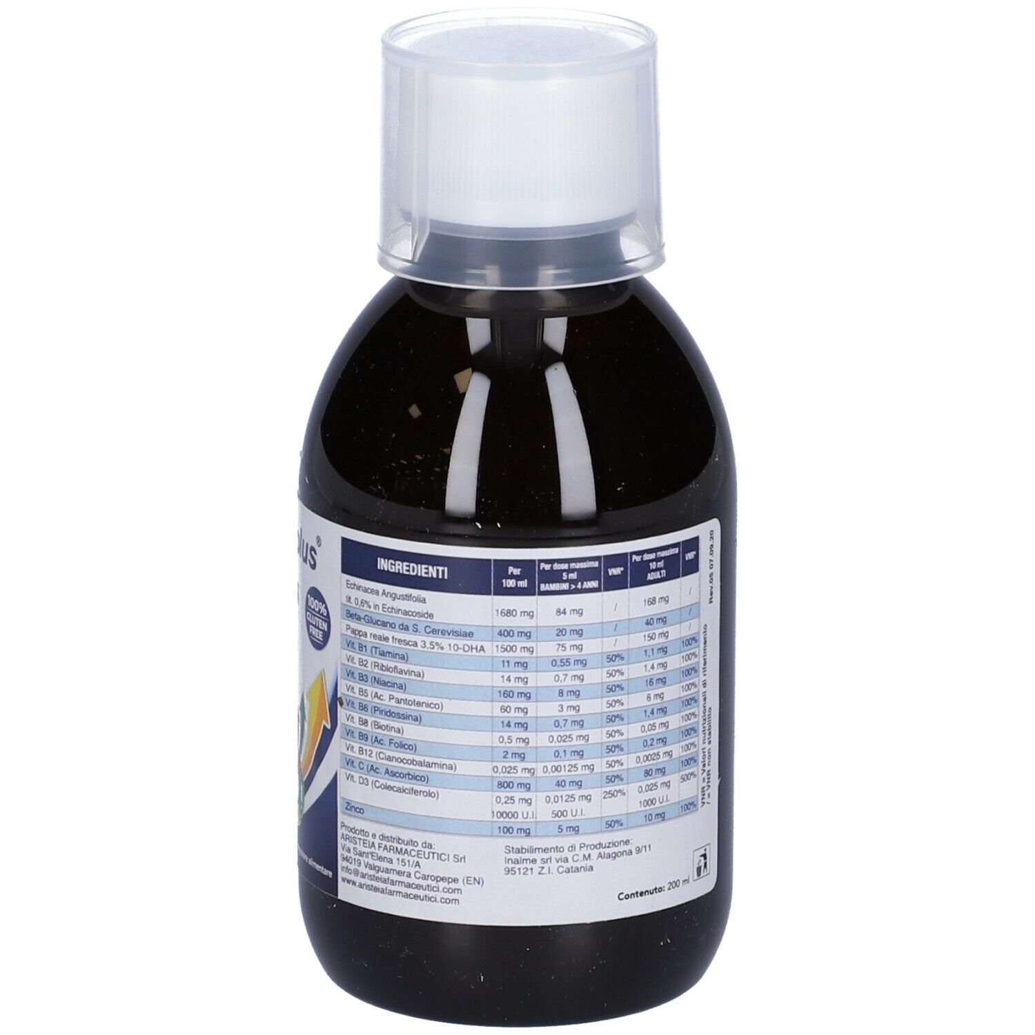 Aristeia Farmaceutici Difesaplus Soluzione Orale