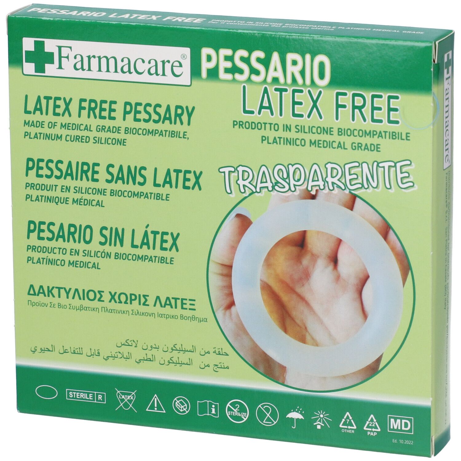 Pessario Latex Free Diametro 70Mm