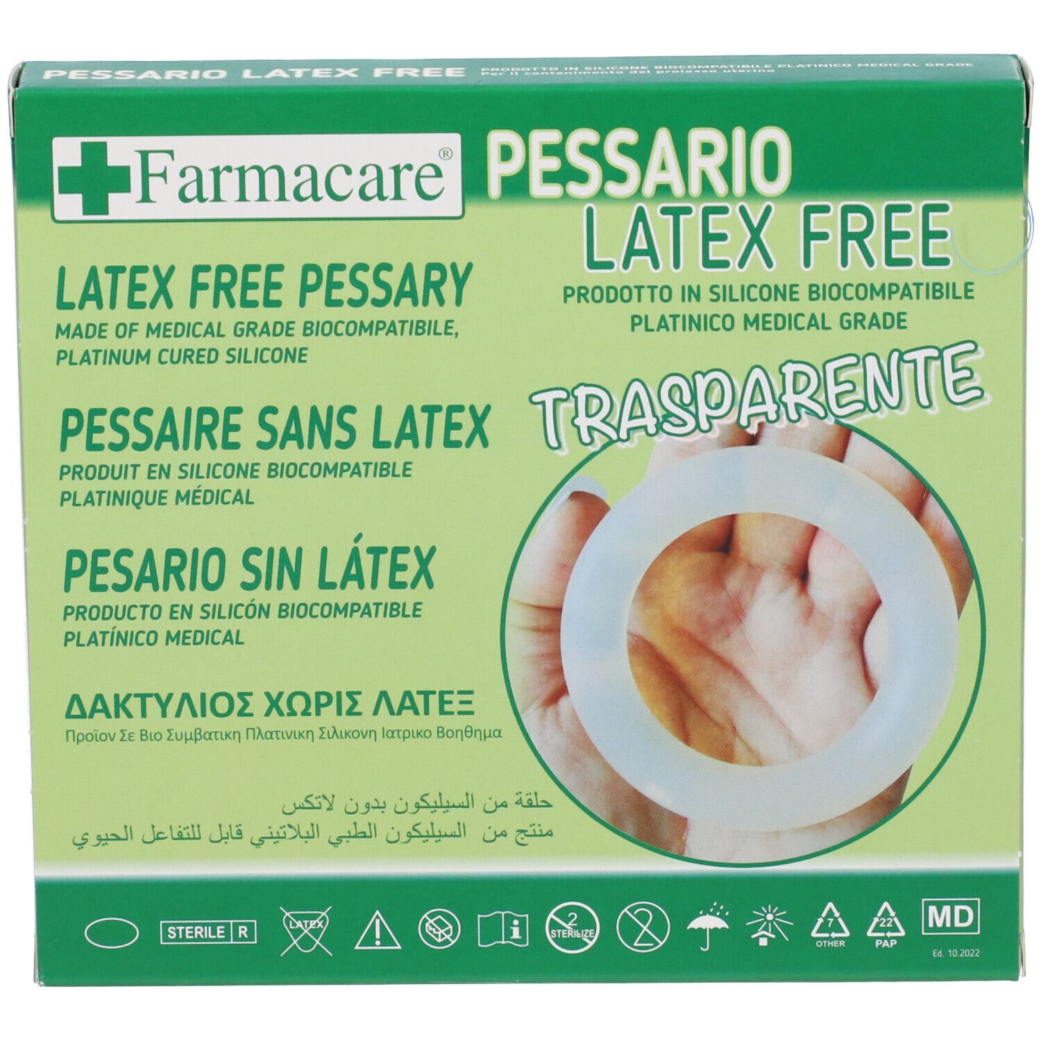 Pessario Latex Free Diametro 70Mm