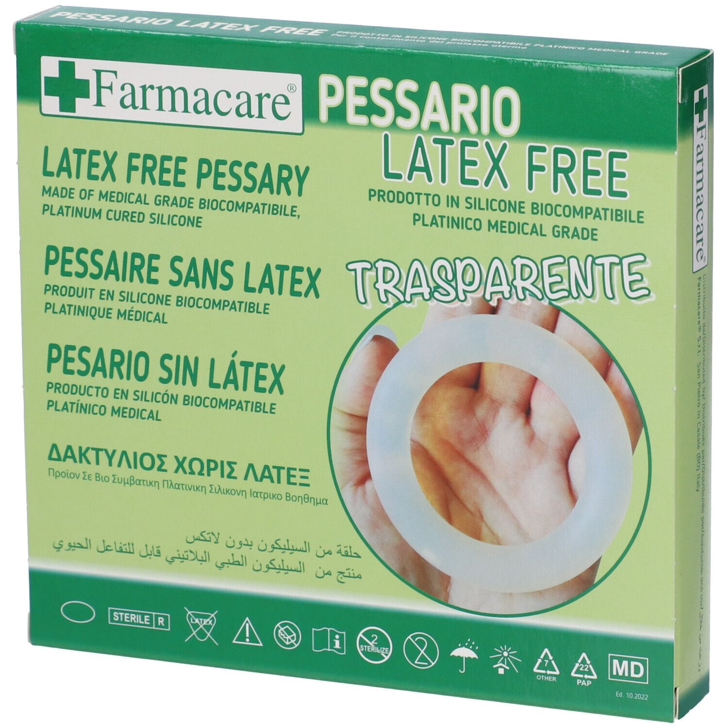 Pessario Latex Free Diametro 80Mm