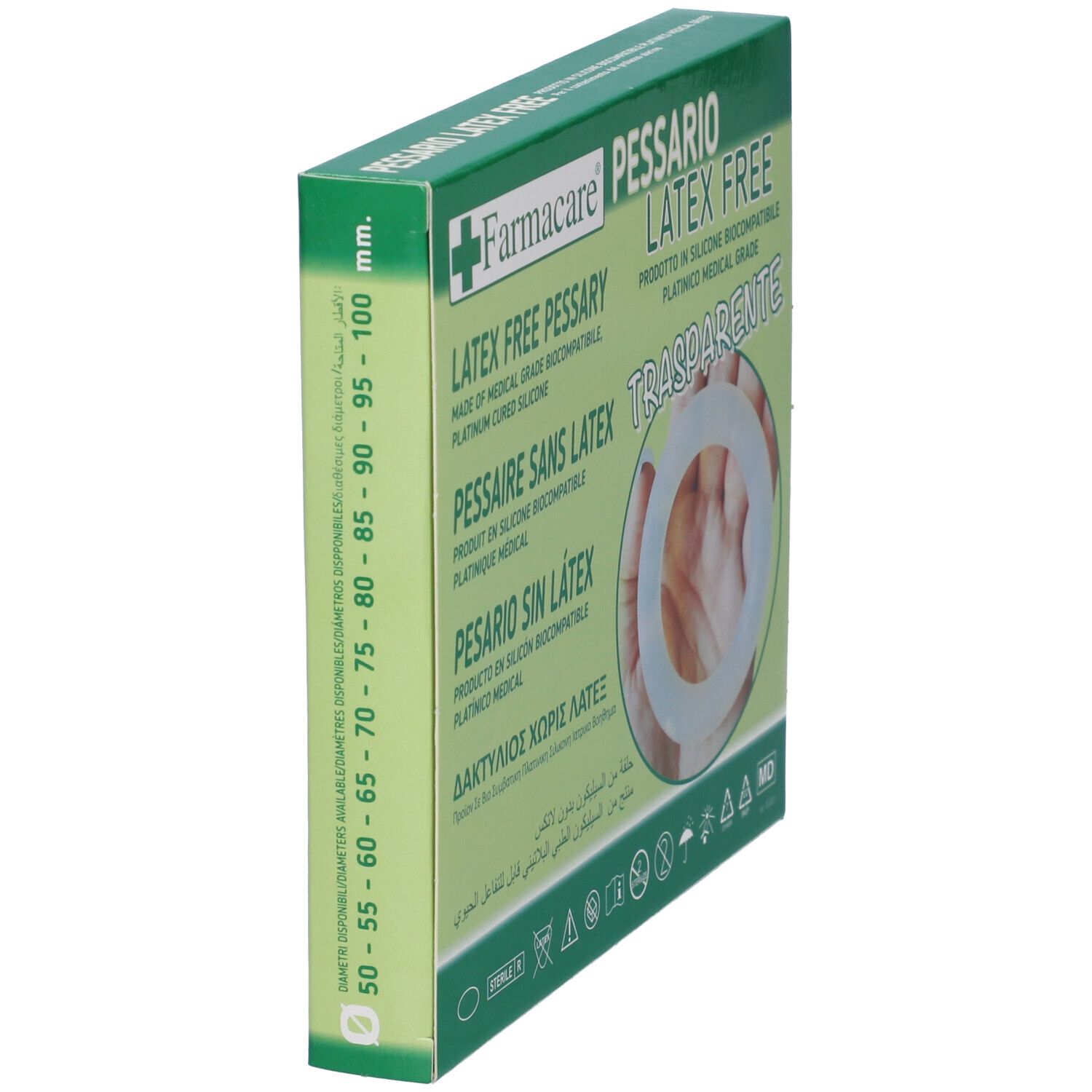 Pessario Latex Free Diametro 80Mm